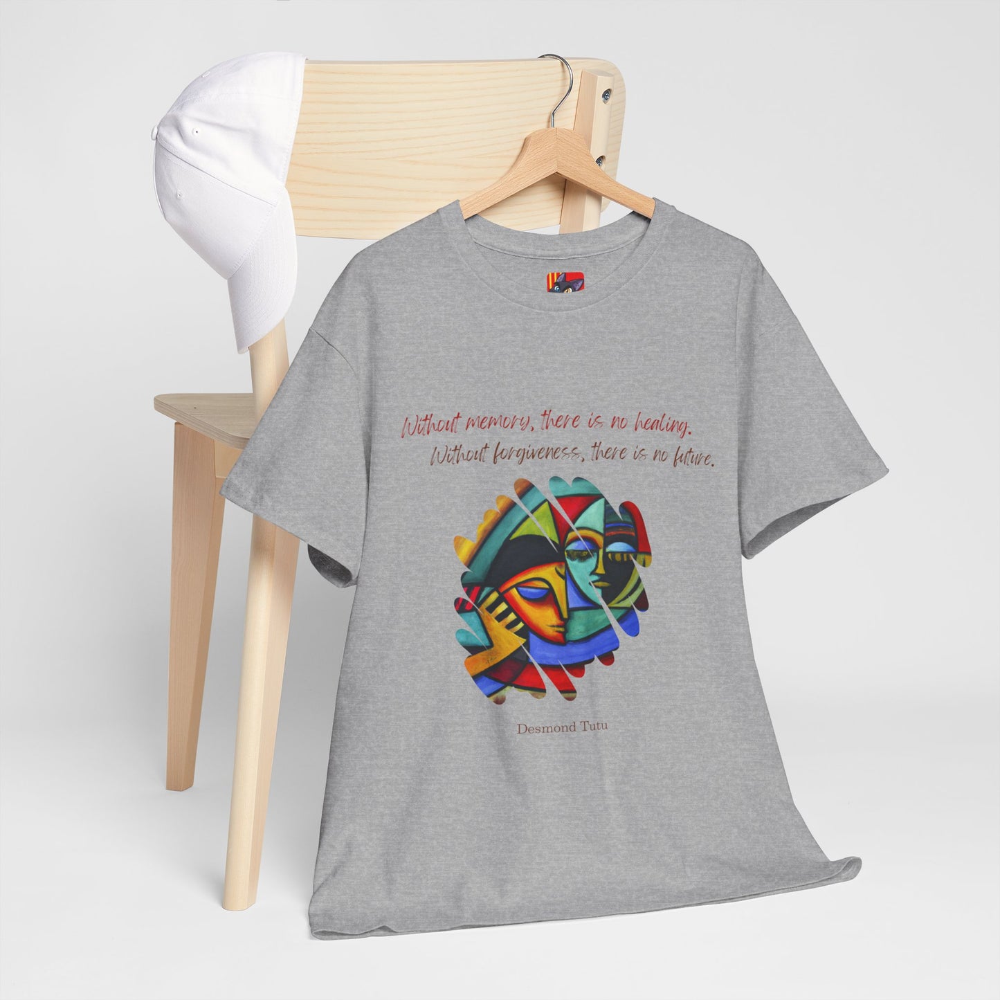 The Healing Journey T-Shirt: Remember to Forgive"Without memory... no forgiveness" Desmond Tutu