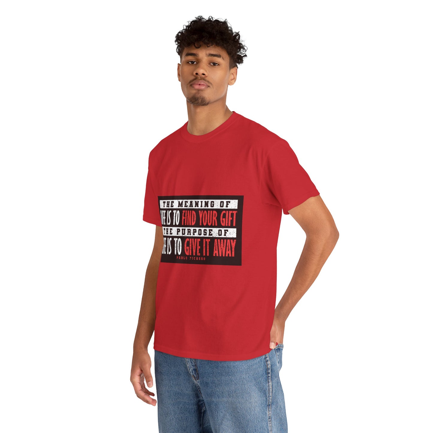 The Freedom Fighter T-Shirt: The meaning of life to find your gift the purpose