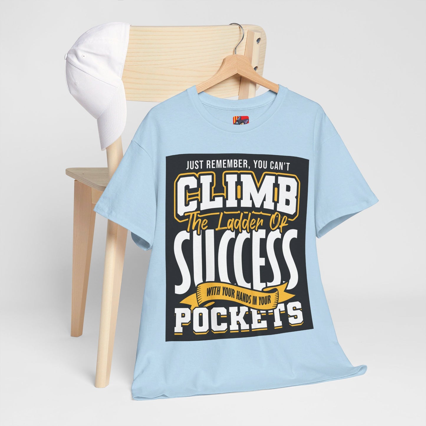 The Empowered Future T-Shirt: Just remember, you can't climb the ladder of success Jack