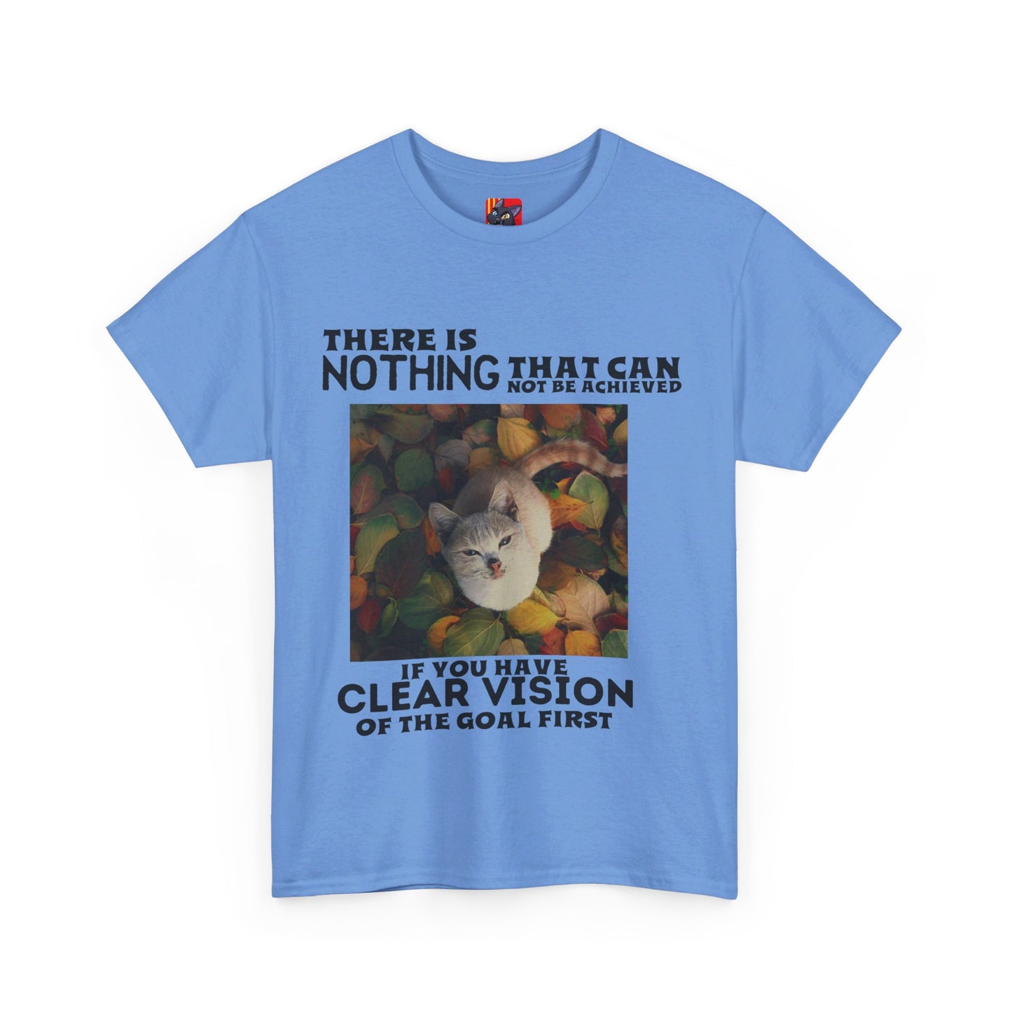 Clear Vision, Achieve Anything: Motivational Quote Tee 🌟🎯 Jack