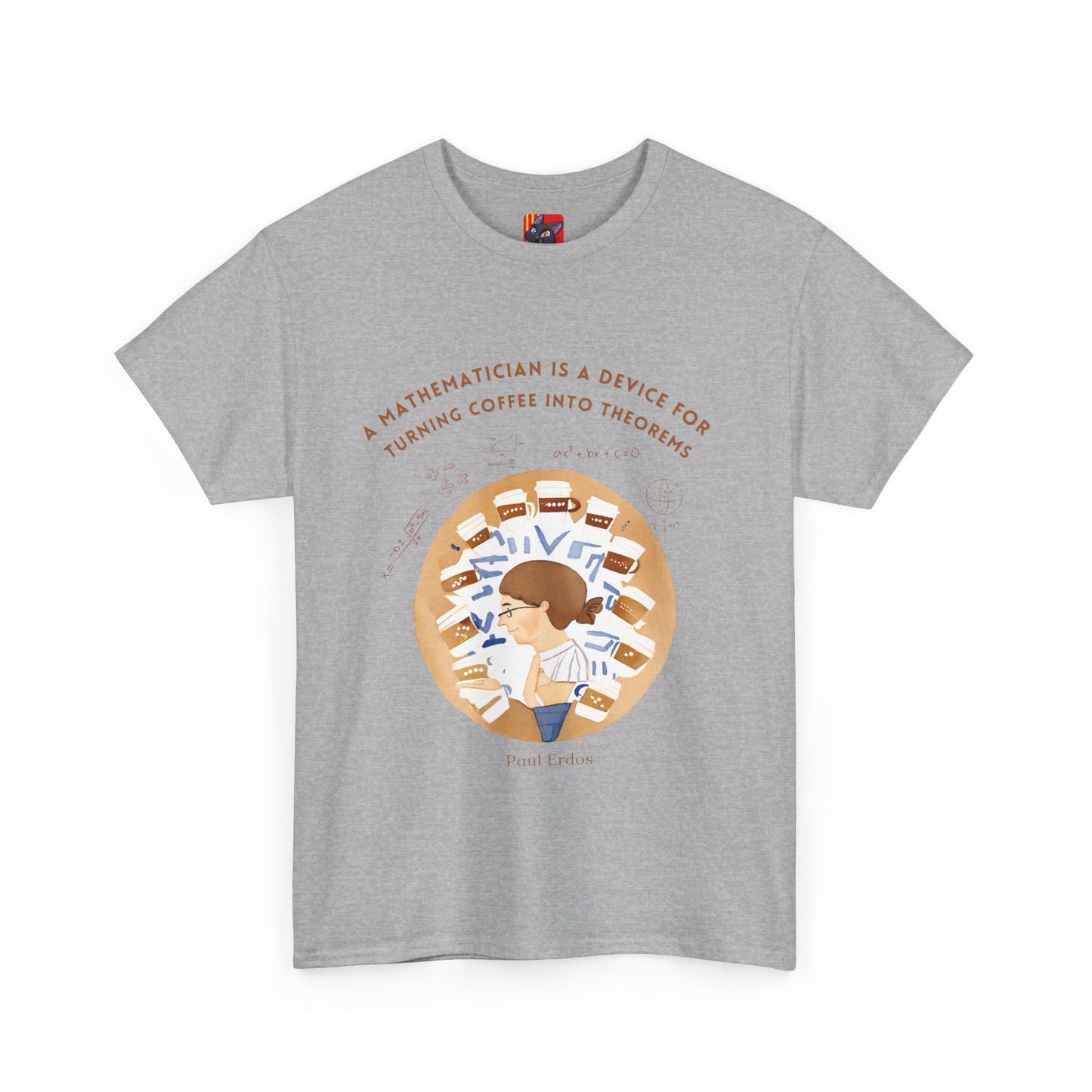 Mathematicians T-shirt: Coffee TheoristsMath/Literature Coffee Quotes