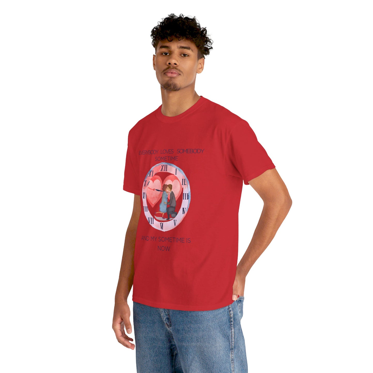 The Universal Love T-Shirt: Love Connects Us"Everybody loves somebody" Dean Martin