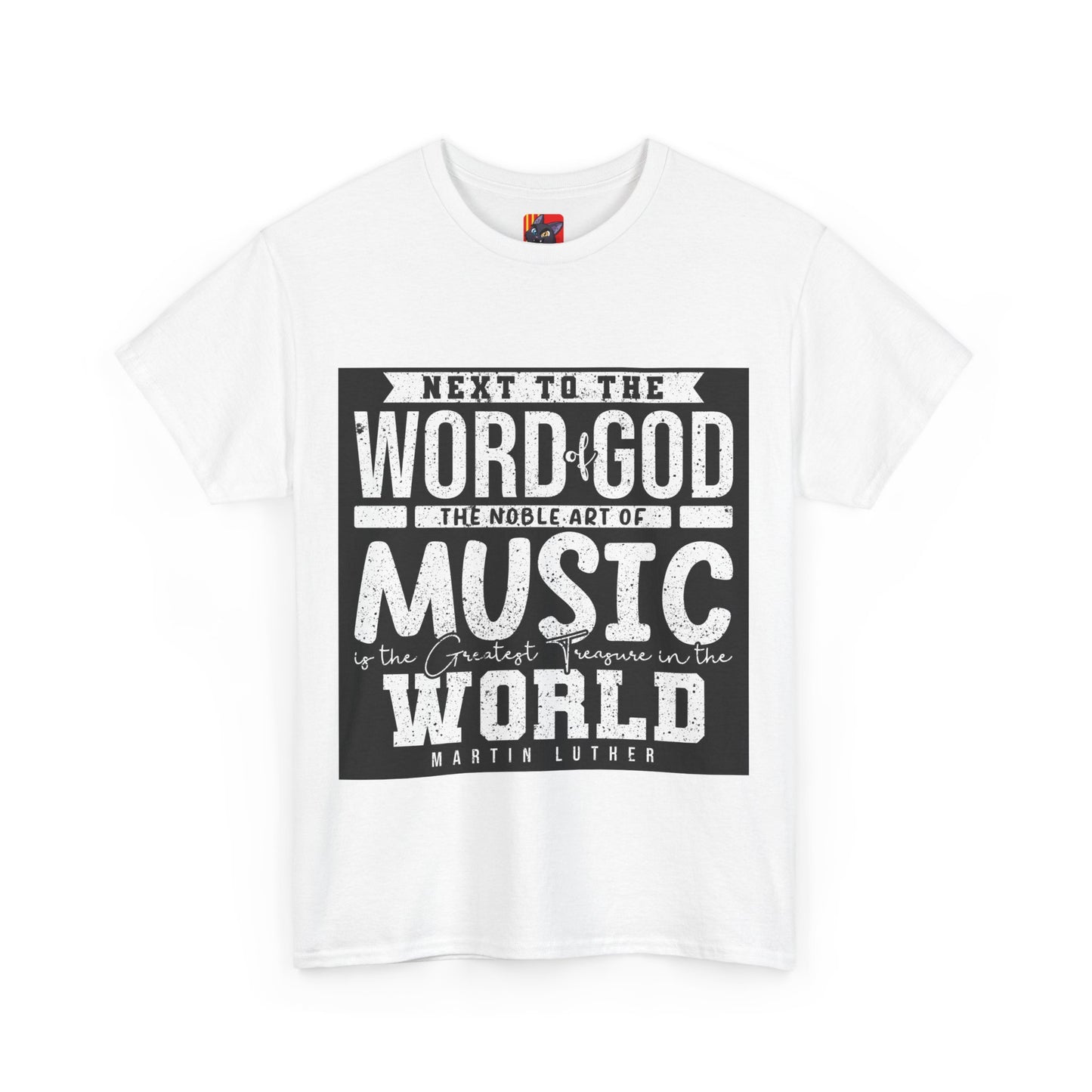 The Language Keeper T-Shirt: Next to the word of god the noble art of music