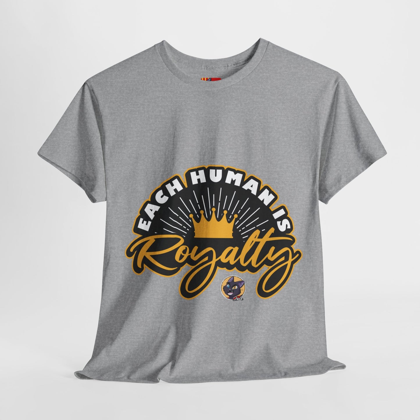 The Free Spirit T-Shirt: Each human is royalty Jack