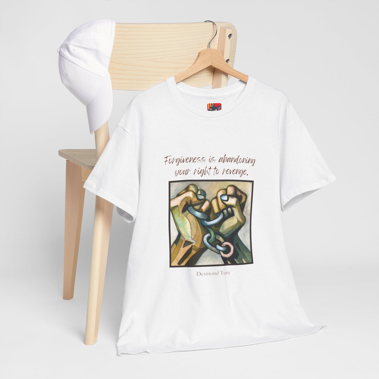 The Forgiveness Path T-Shirt: Let Go and Move On"Forgiveness is abandoning..." Desmond Tutu