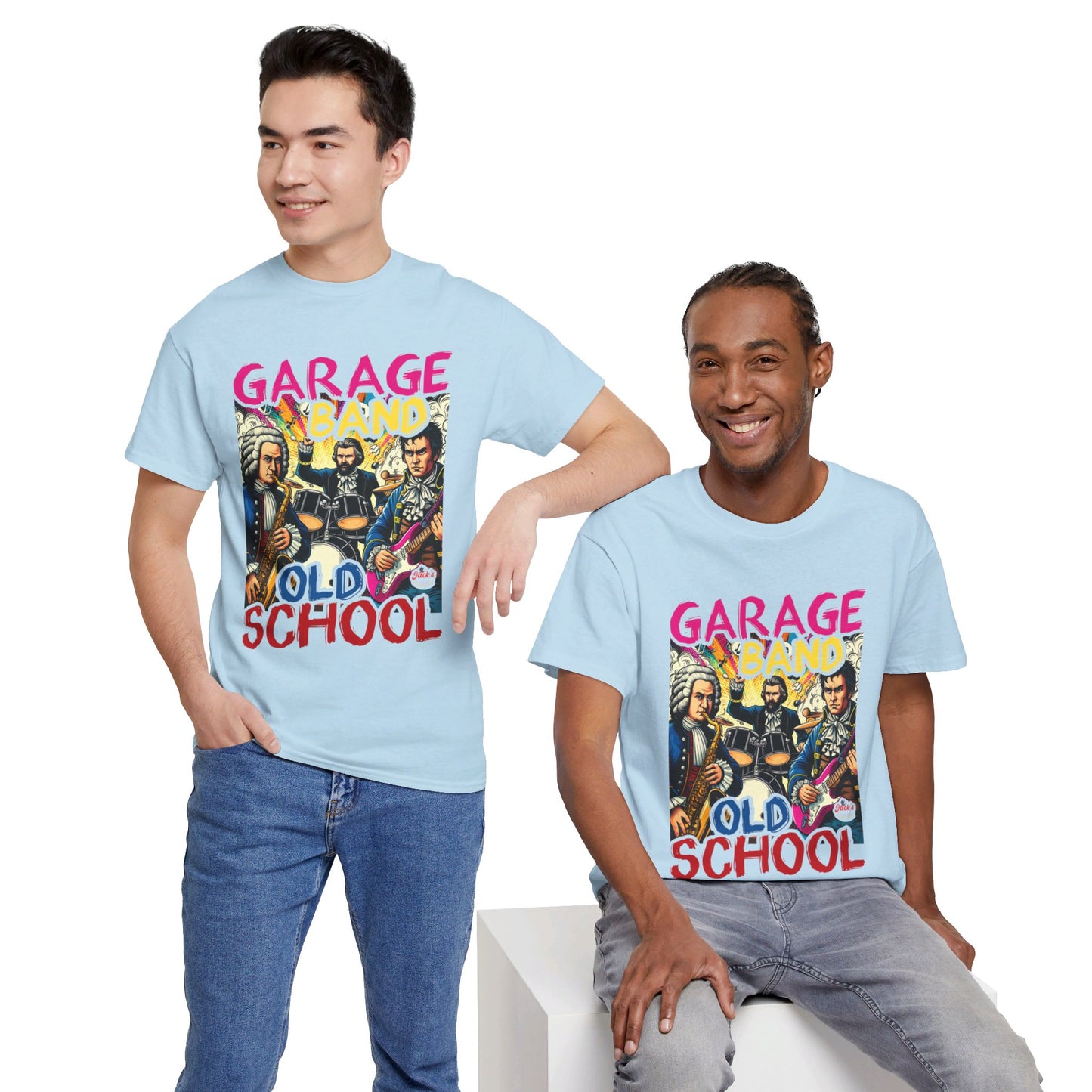 The Symphony of Life T-Shirt: Garage band old school Jack