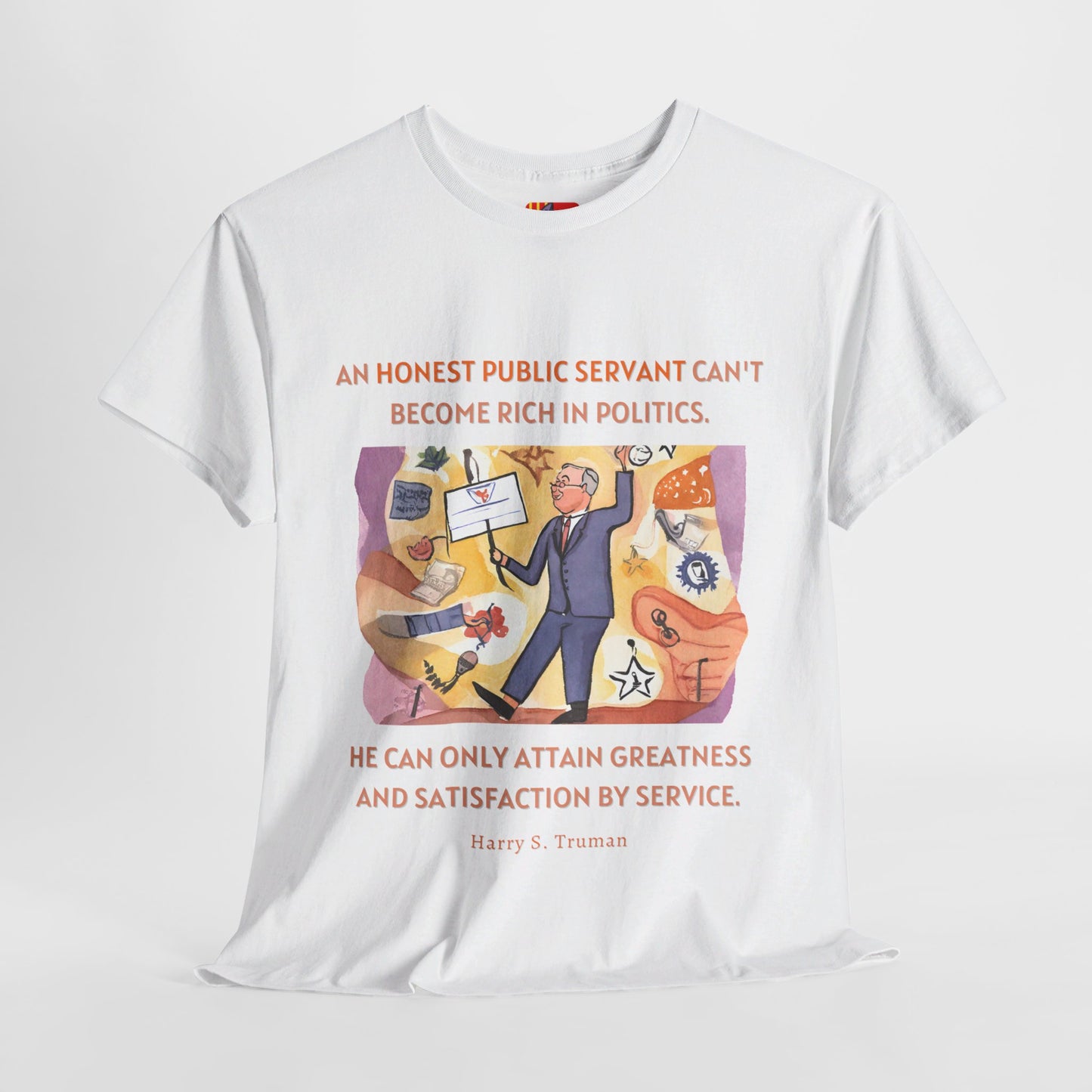 Service Over Riches Ethical Leadership T-shirt