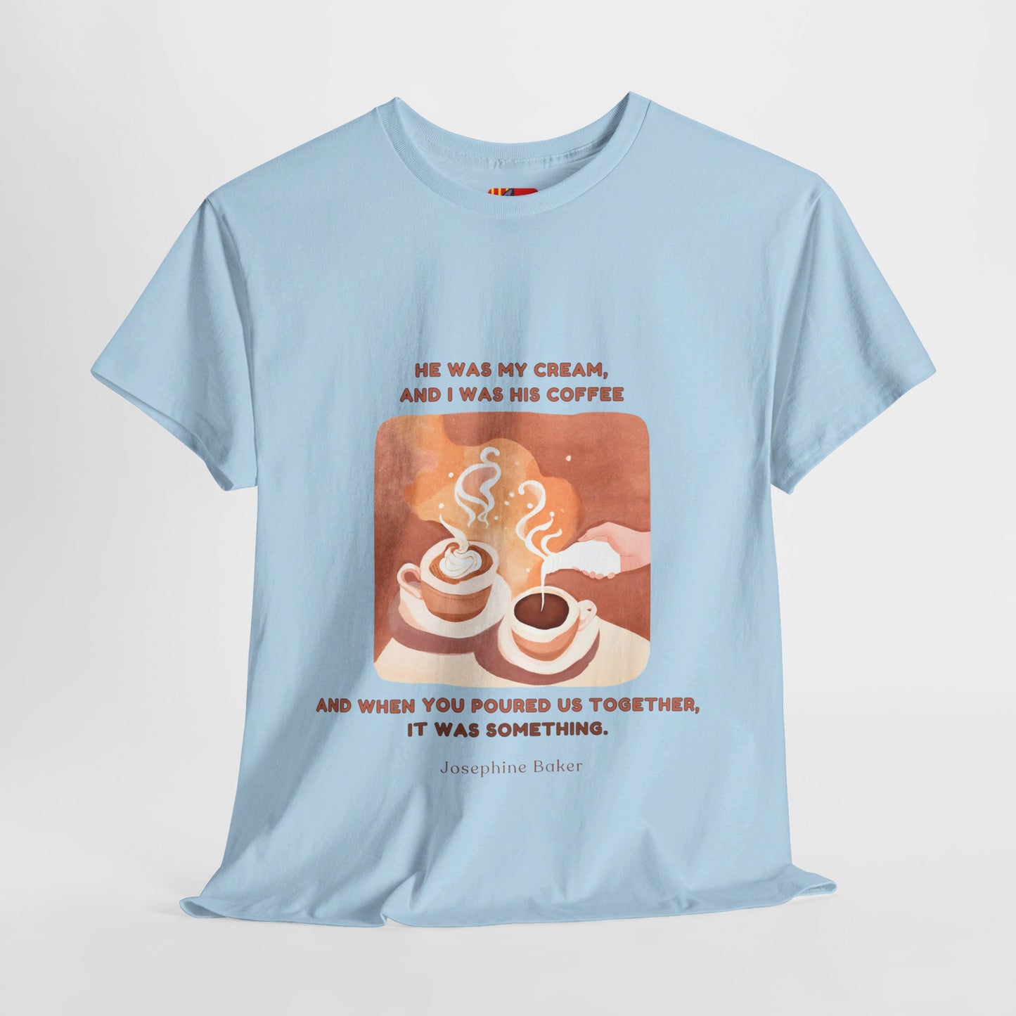 You & Me & Coffee Romantic Coffee Quotes T-shirt