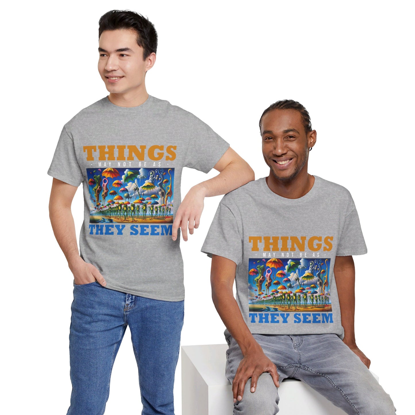 The Authentic Self T-Shirt: Things may not be as they seem Jack