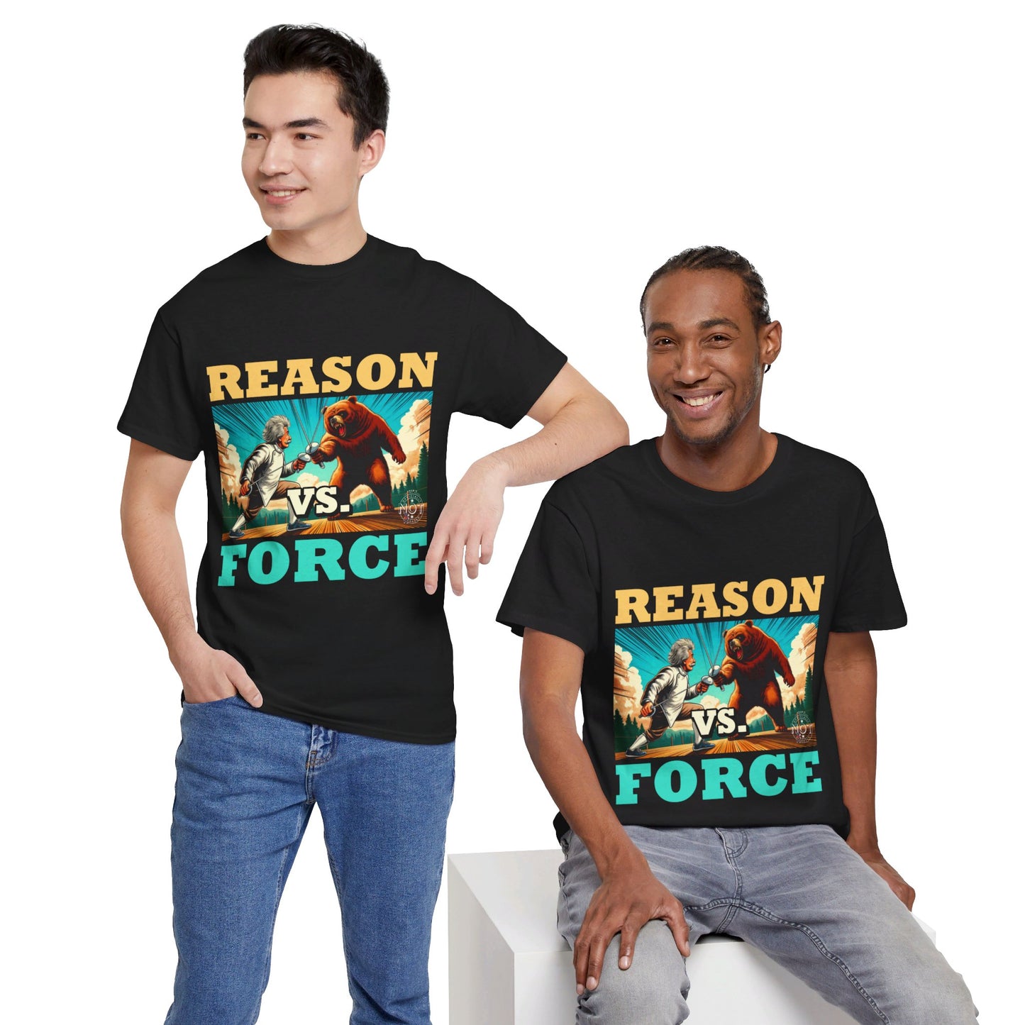 The Truth Seeker T-Shirt: Reason vs Force