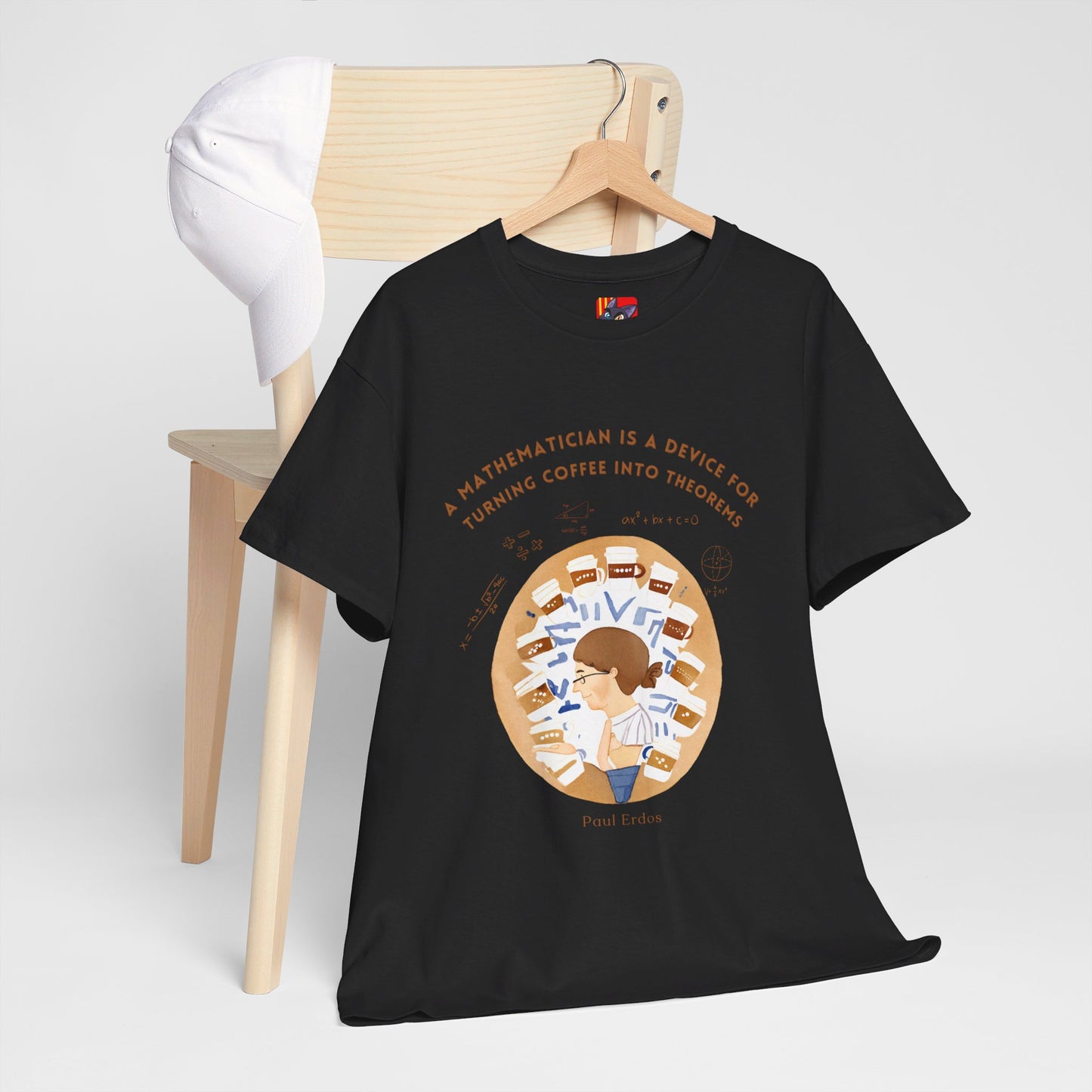 Mathematicians T-shirt: Coffee TheoristsMath/Literature Coffee Quotes