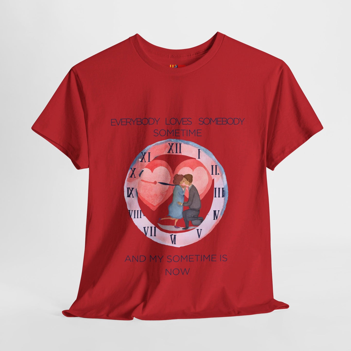 The Universal Love T-Shirt: Love Connects Us"Everybody loves somebody" Dean Martin