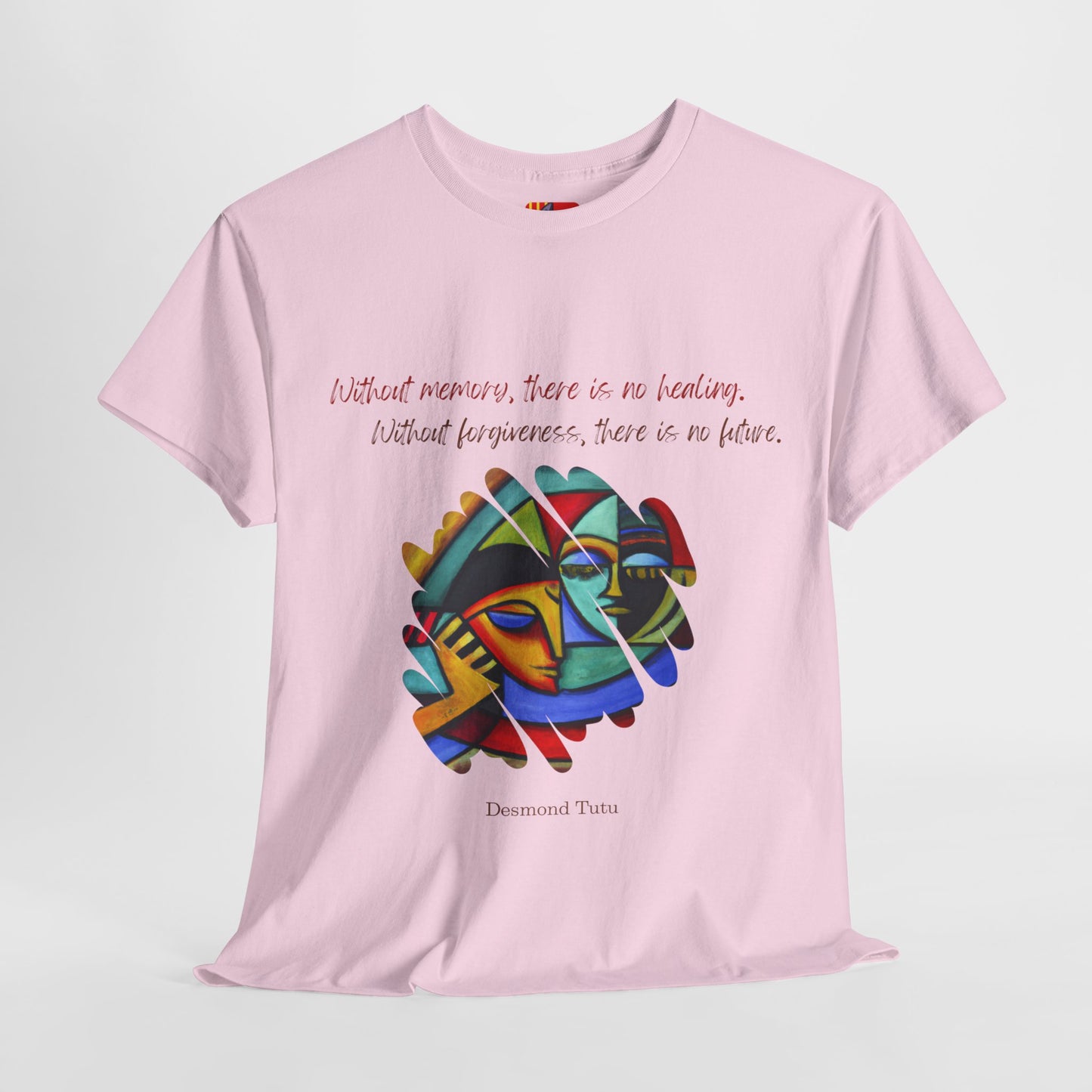 The Healing Journey T-Shirt: Remember to Forgive"Without memory... no forgiveness" Desmond Tutu