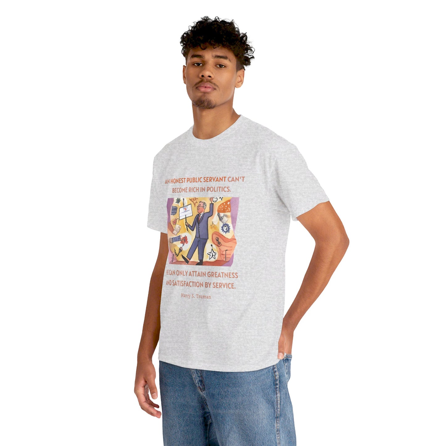 Service Over Riches Ethical Leadership T-shirt