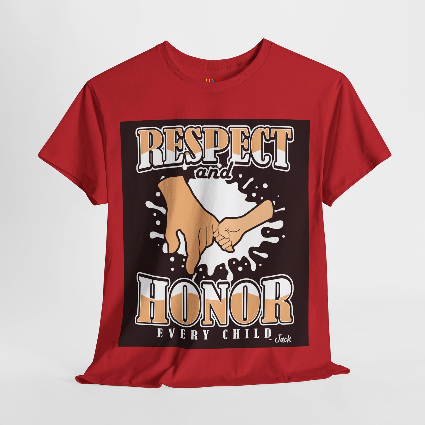 The Peacemaker T-Shirt: Respect and honor every child Jack