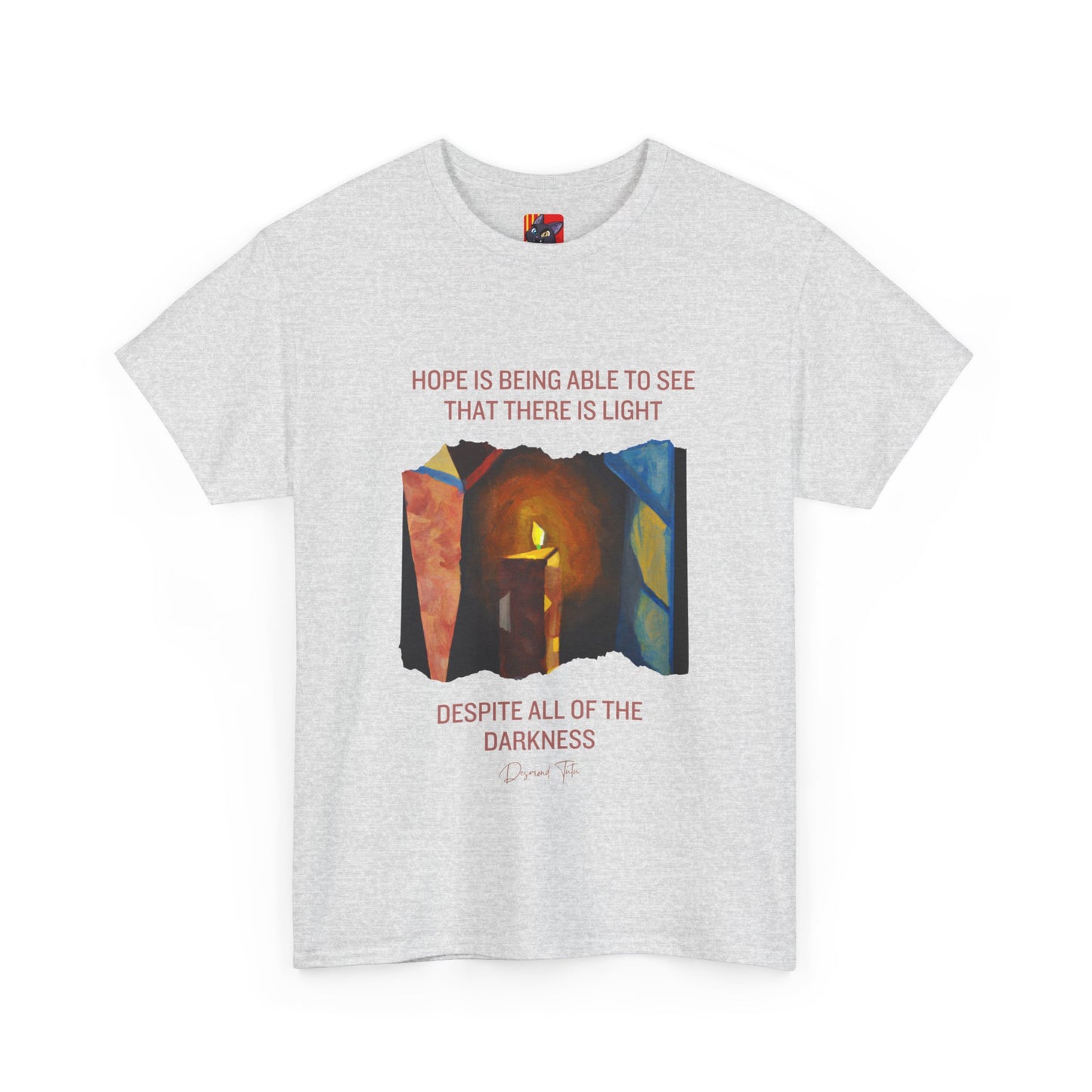 The Light Bringer T-Shirt: Find the Light Within"Hope is seeing light despite darkness" Desmond Tutu