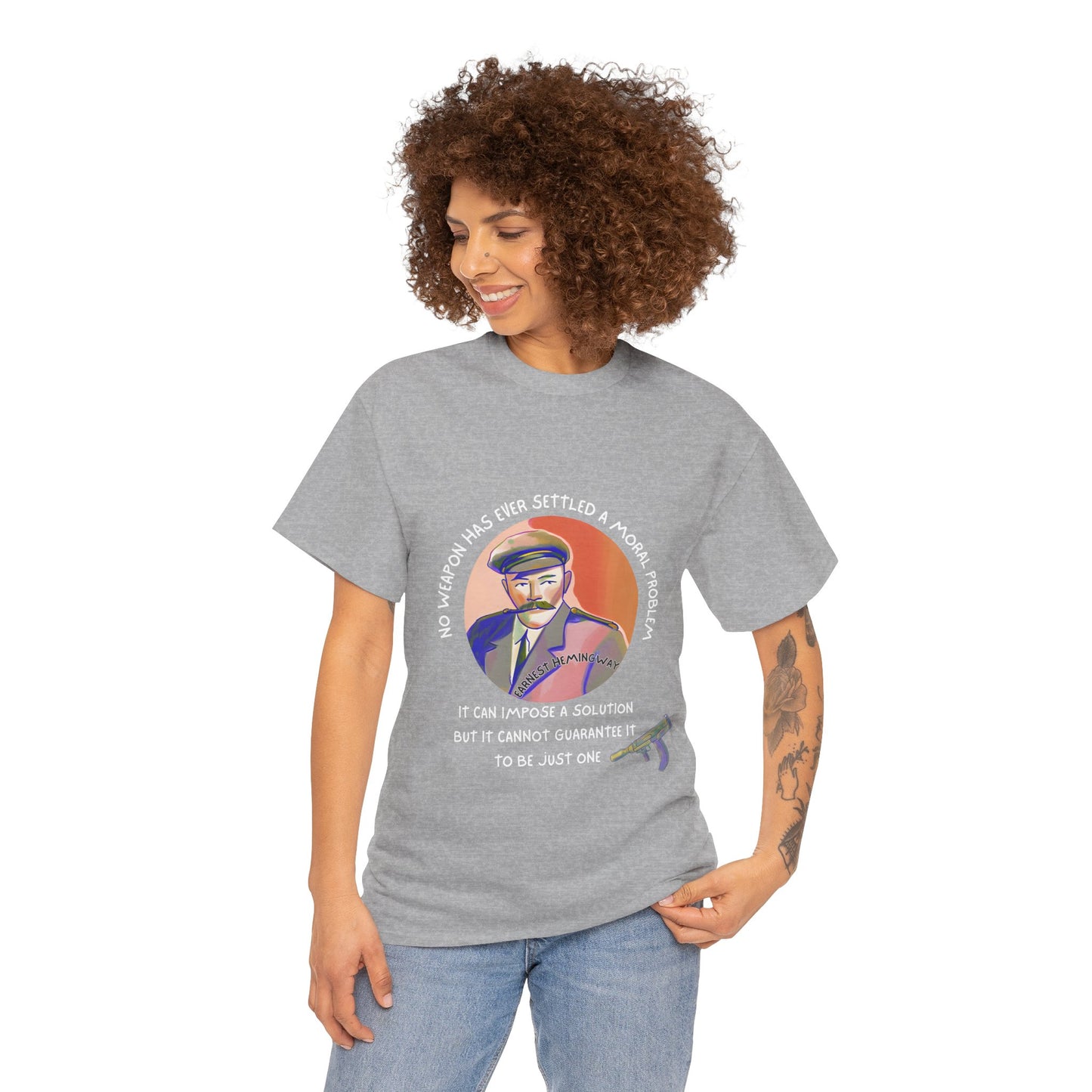 Eisenhower - Peace Not War Tee