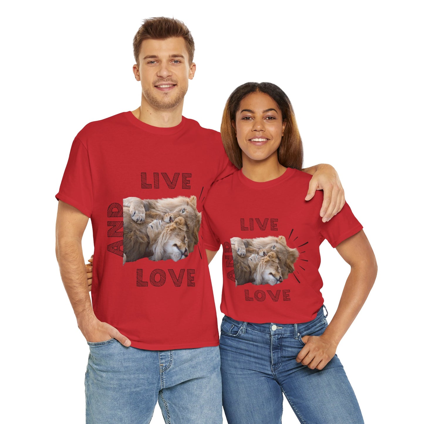 Live and Love: Simple Quote Tee Jack