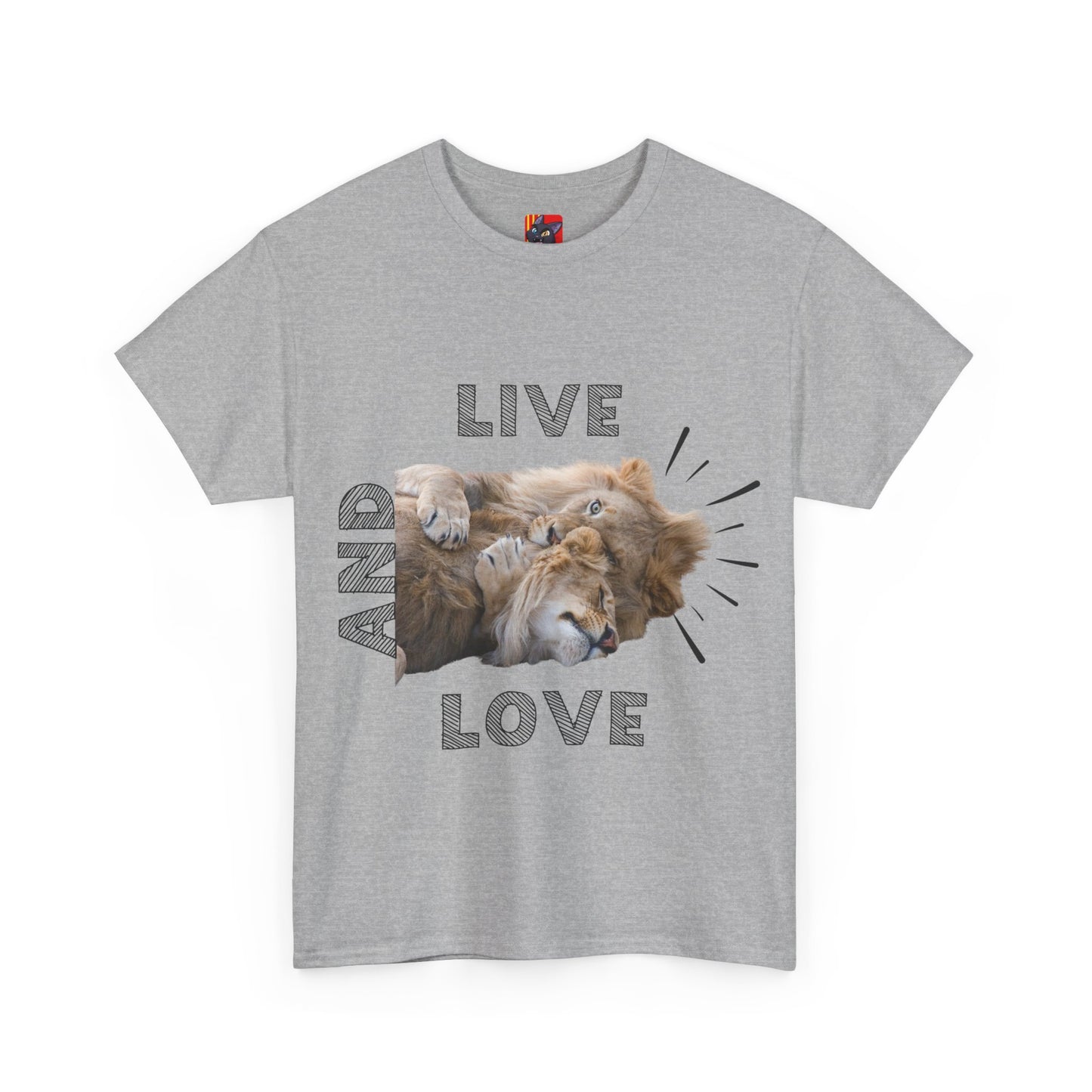 Live and Love: Simple Quote Tee Jack