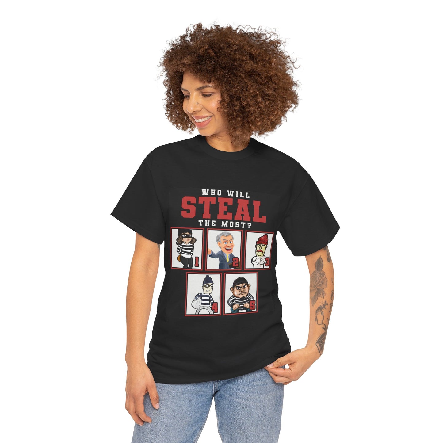 The Activist T-Shirt: Who will steal the most