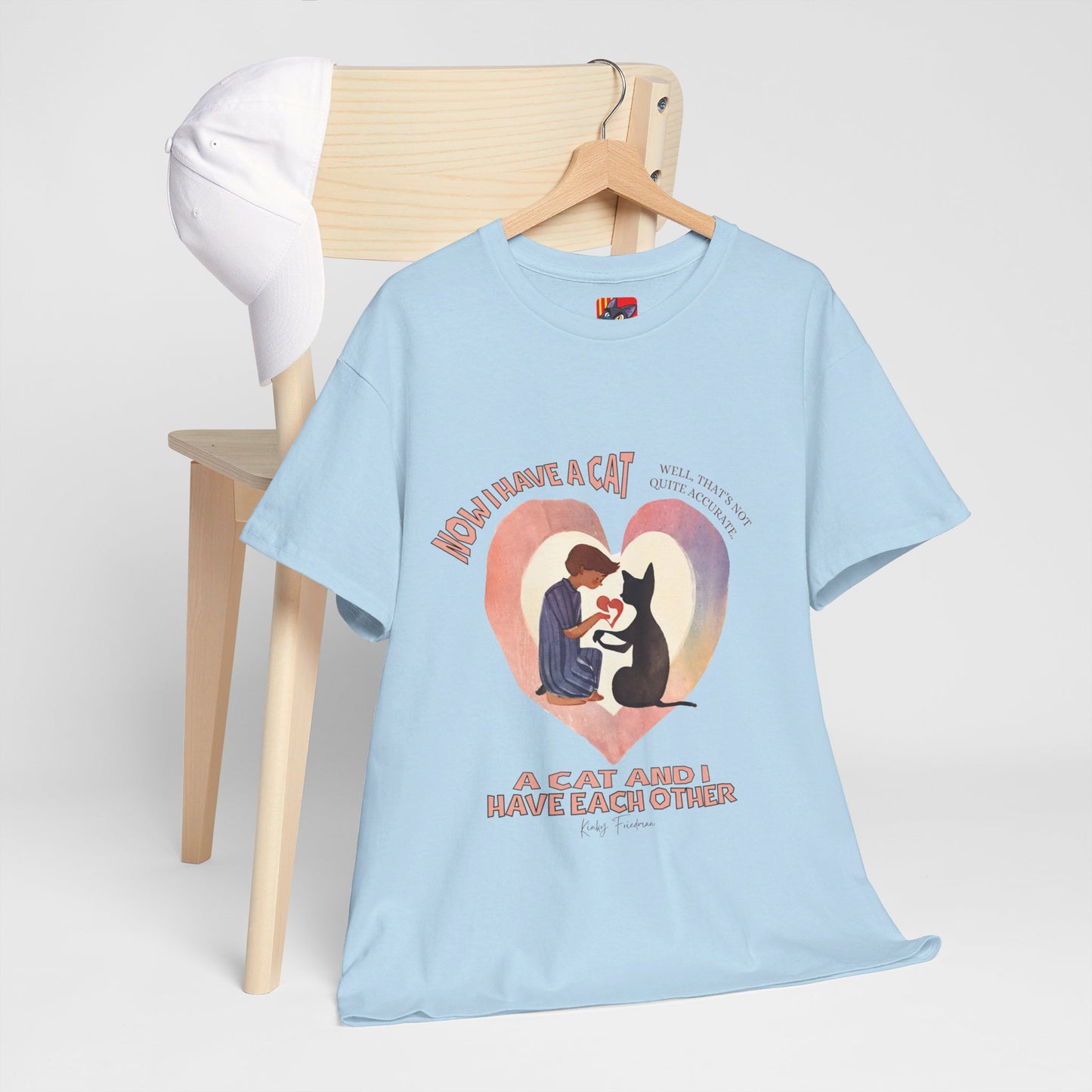 The Feline Partnership T-Shirt: We Own Each Other"Cat and I have each other" Kinky Friedman