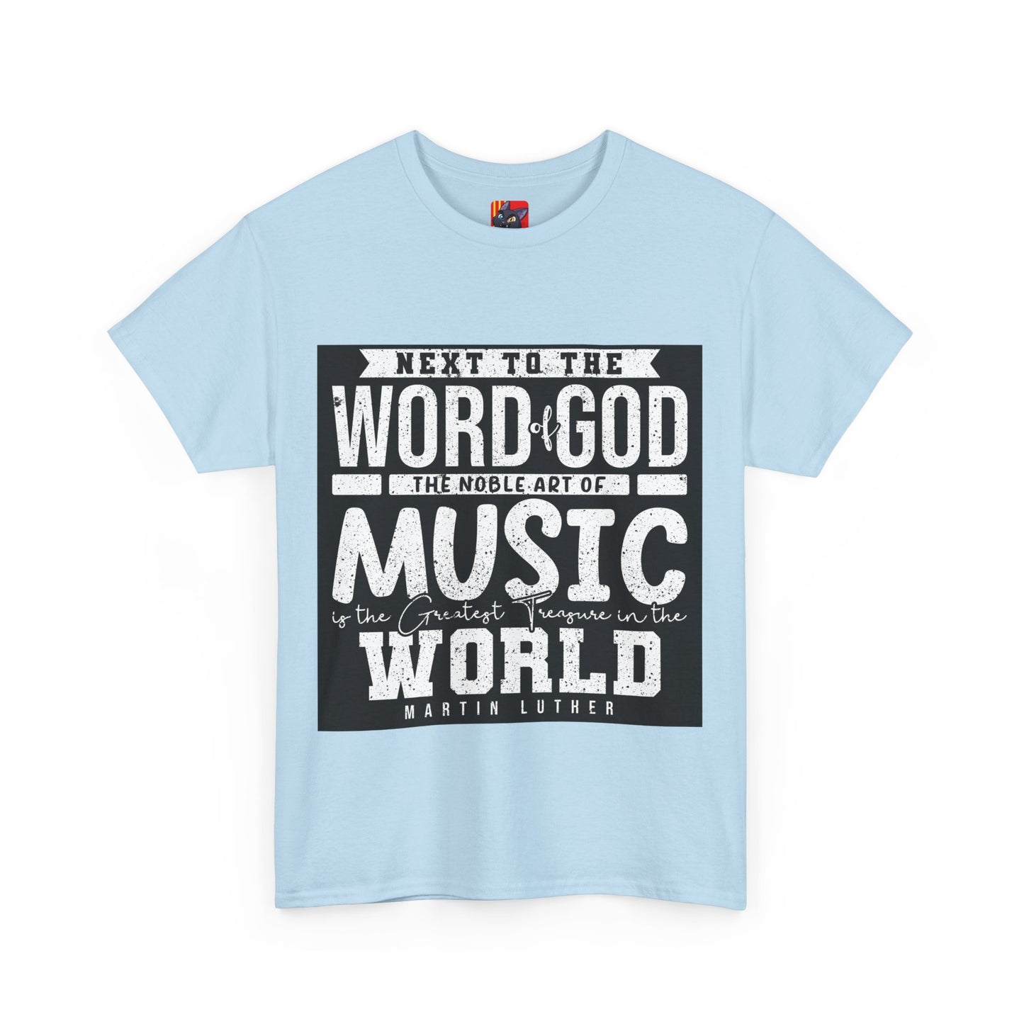 The Language Keeper T-Shirt: Next to the word of god the noble art of music