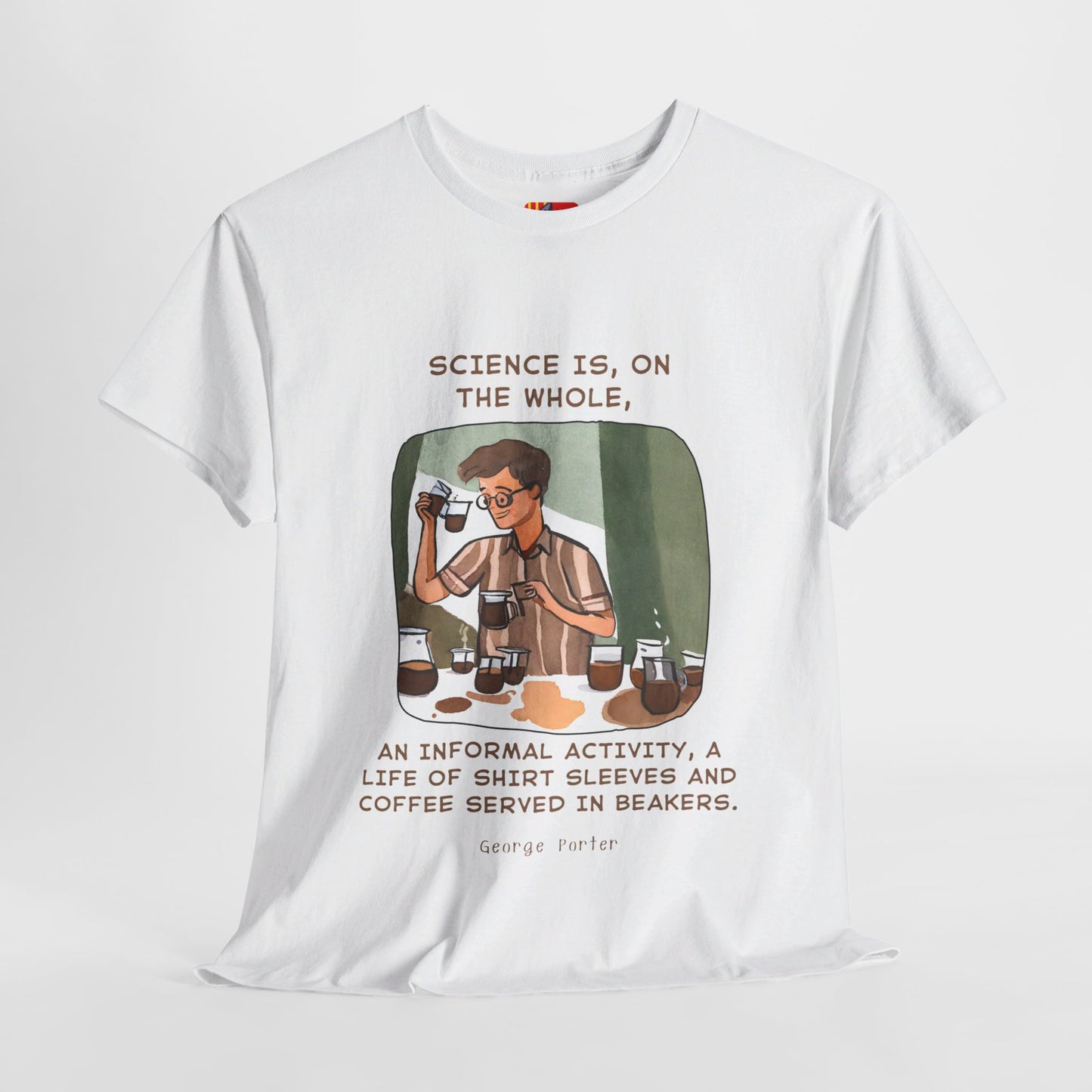 Science Runs on Coffee General Coffee Love T-shirt