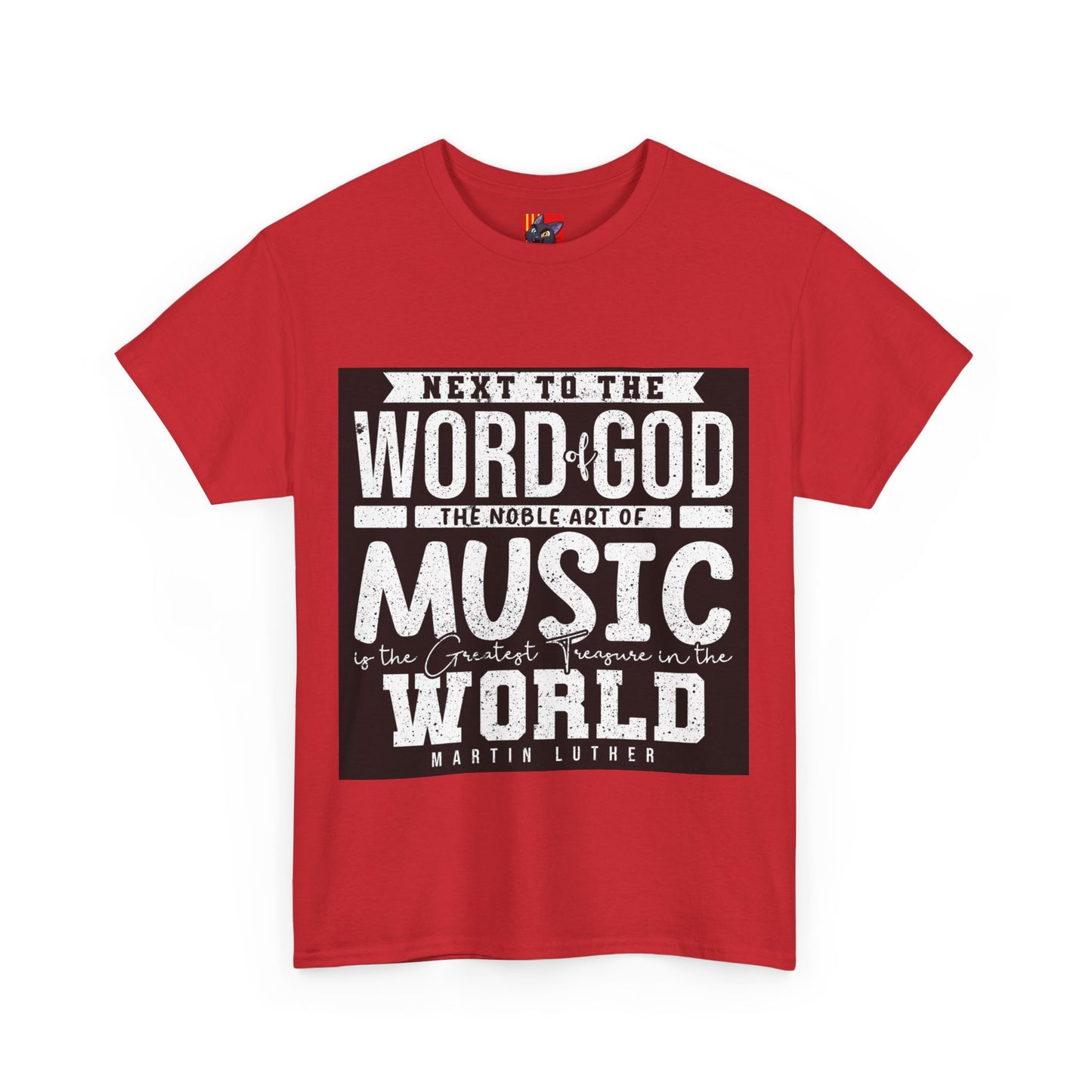 The Language Keeper T-Shirt: Next to the word of god the noble art of music