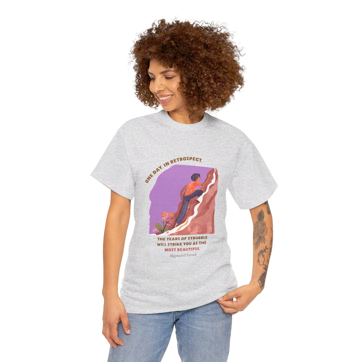 The Journey Matters T-Shirt: Embrace the Struggle"Years of struggle... most beautiful"