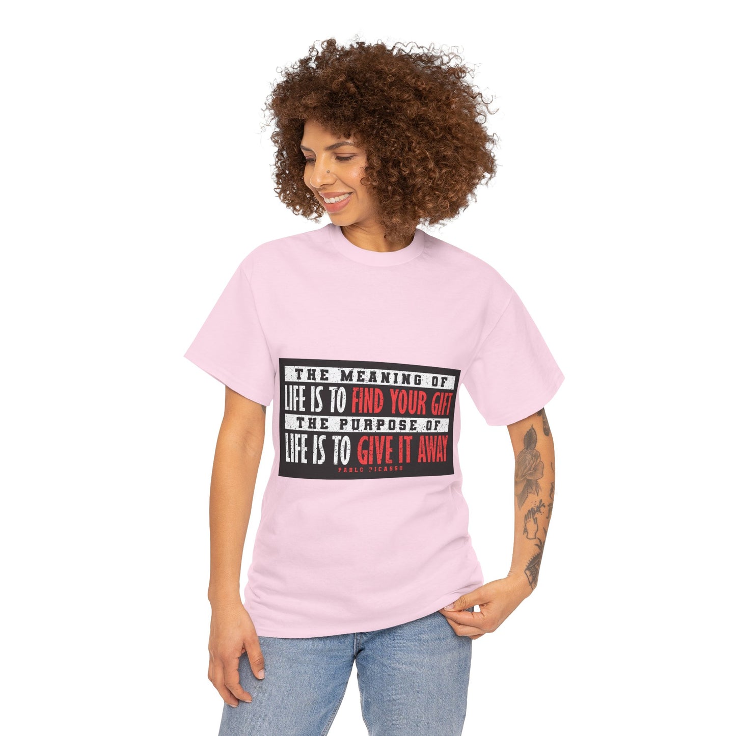 The Freedom Fighter T-Shirt: The meaning of life to find your gift the purpose