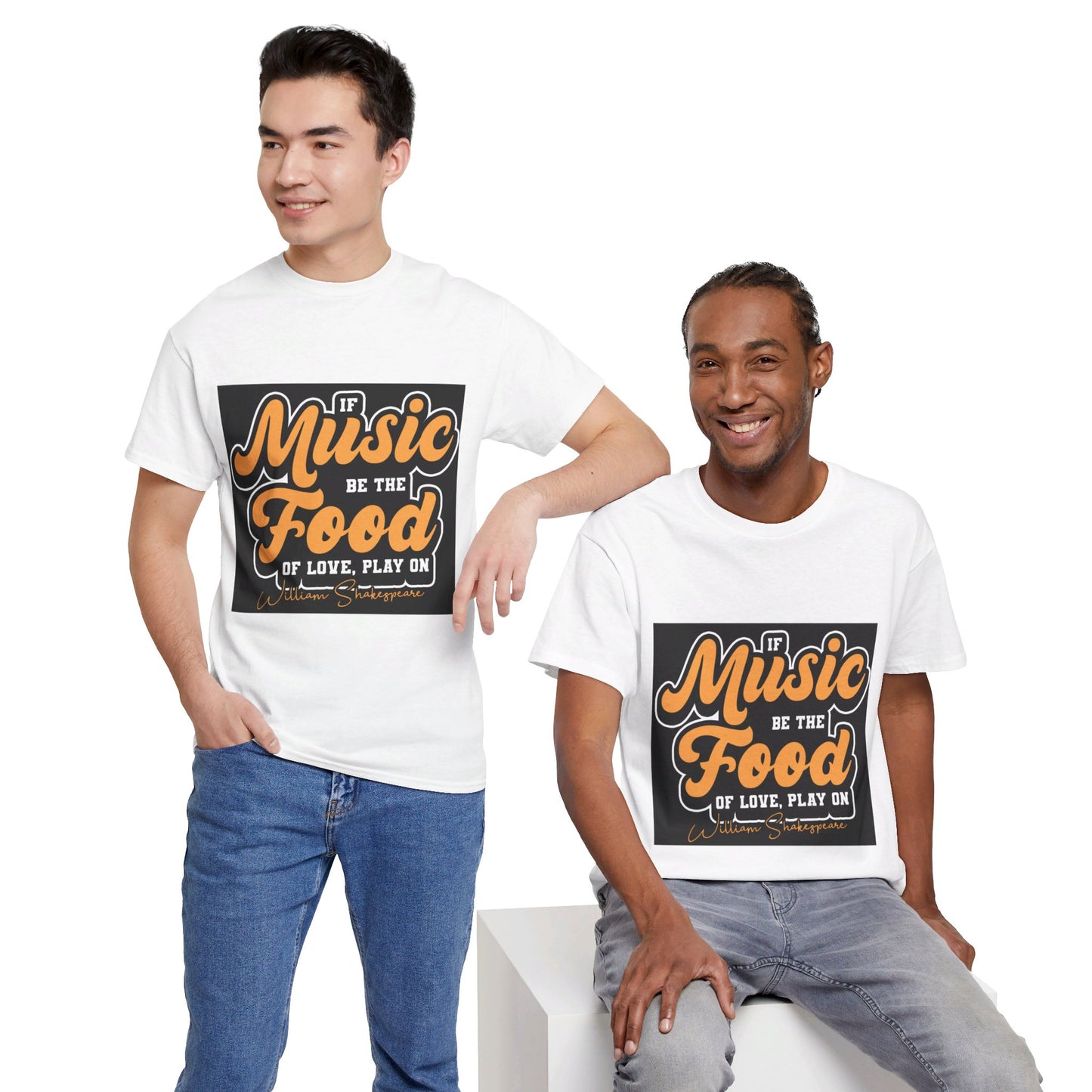 The Free Spirit T-Shirt: If music be the food of love, play on William Shakespeare