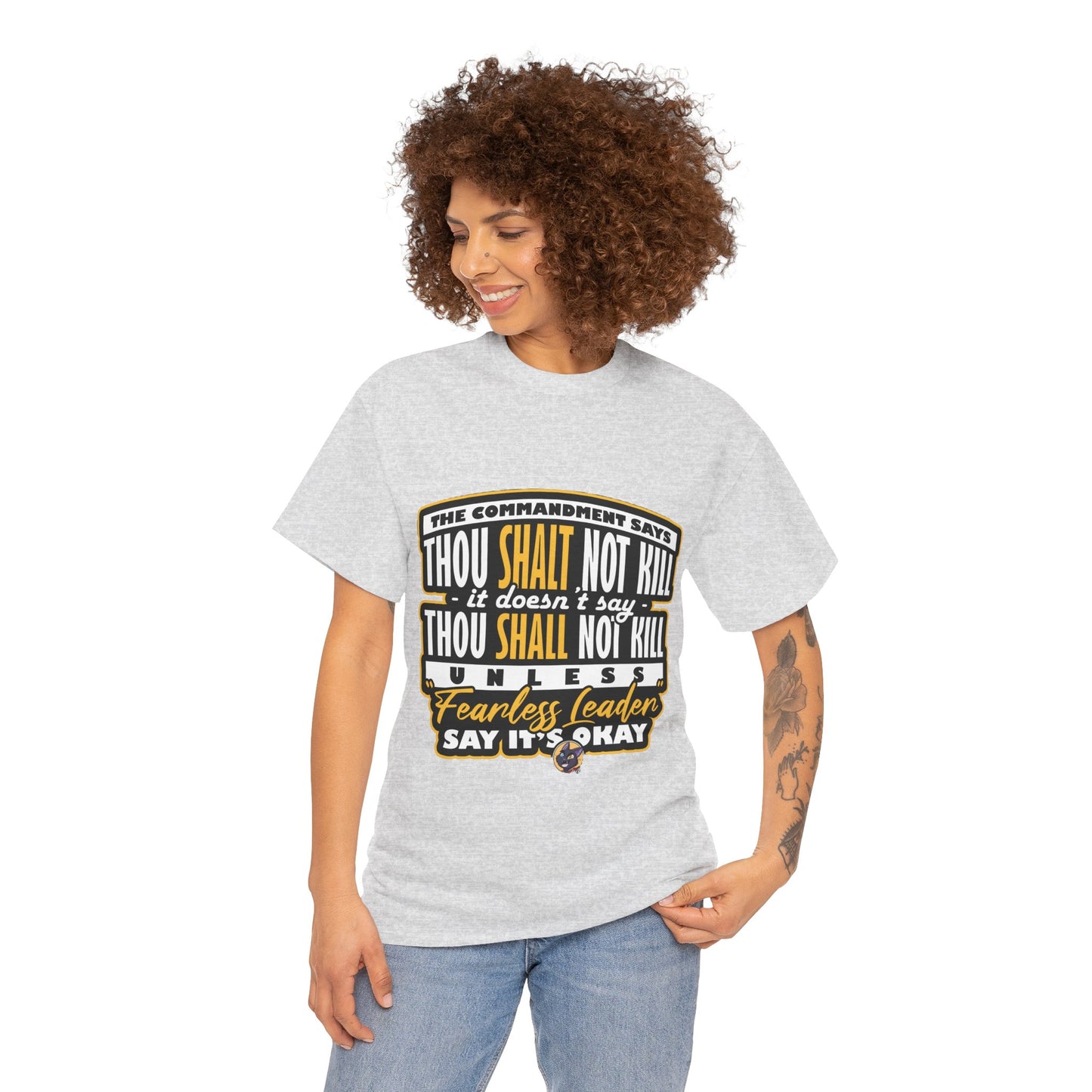 The Stand Out T-Shirt: The commandment says thou shalt not kill Jack