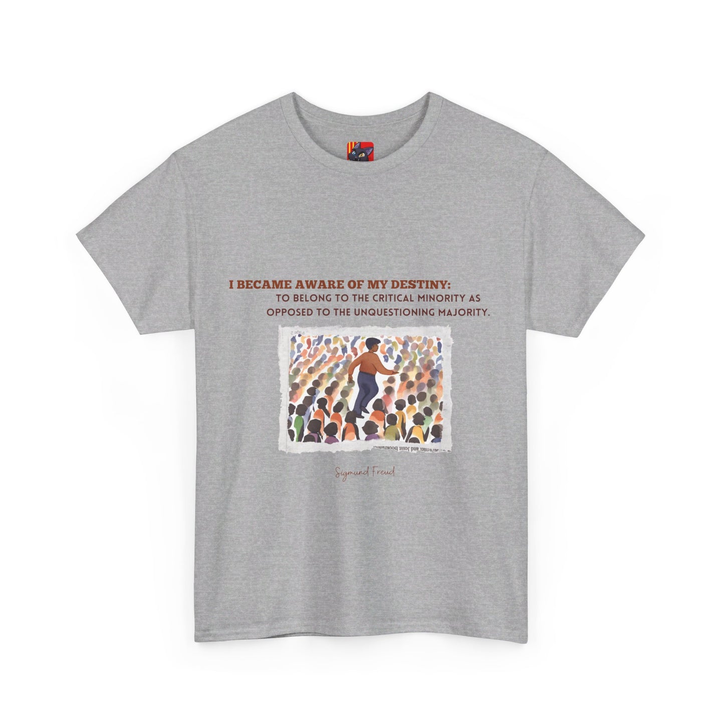 The Dissenter T-Shirt: Question Authority"Critical minority... unquestioning majority"