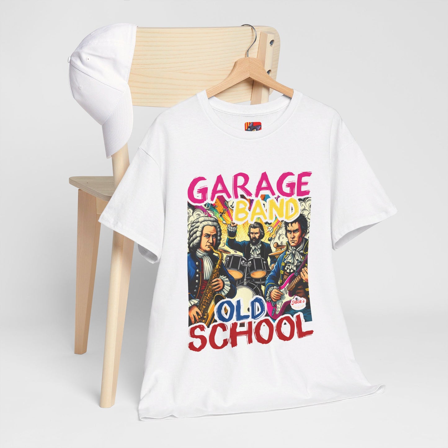 The Symphony of Life T-Shirt: Garage band old school Jack