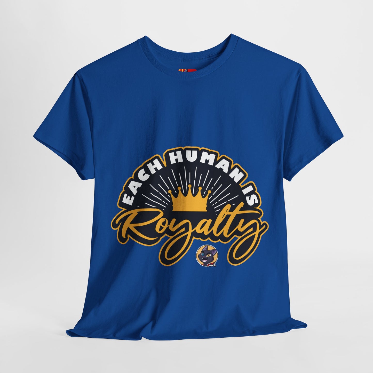 The Free Spirit T-Shirt: Each human is royalty Jack
