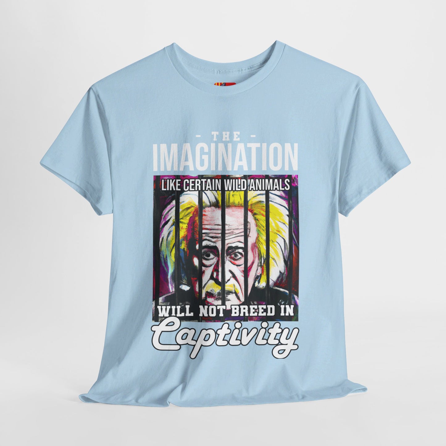 The Curious Mind T-Shirt: The imagination like certain wild animals