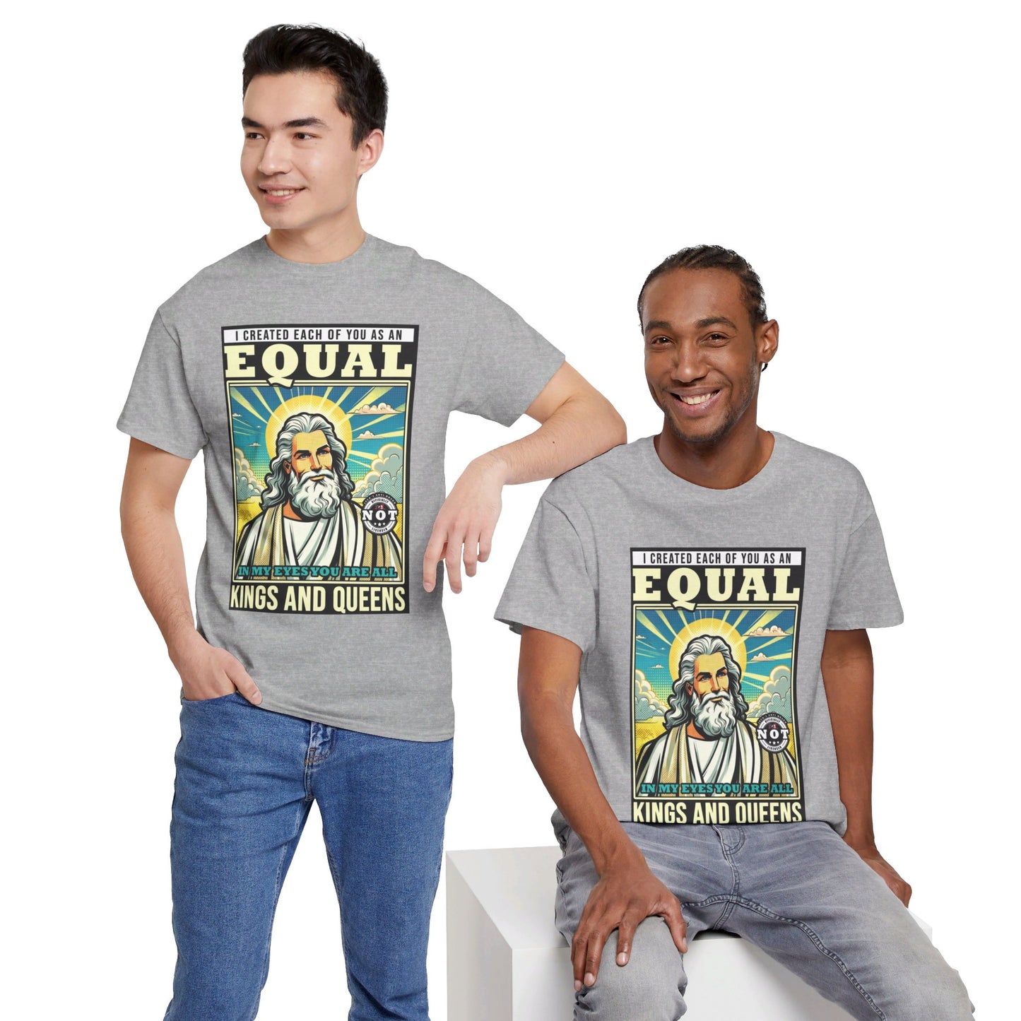 The Free Speech Advocate T-Shirt: I created each of as an equal in my eyes Jack