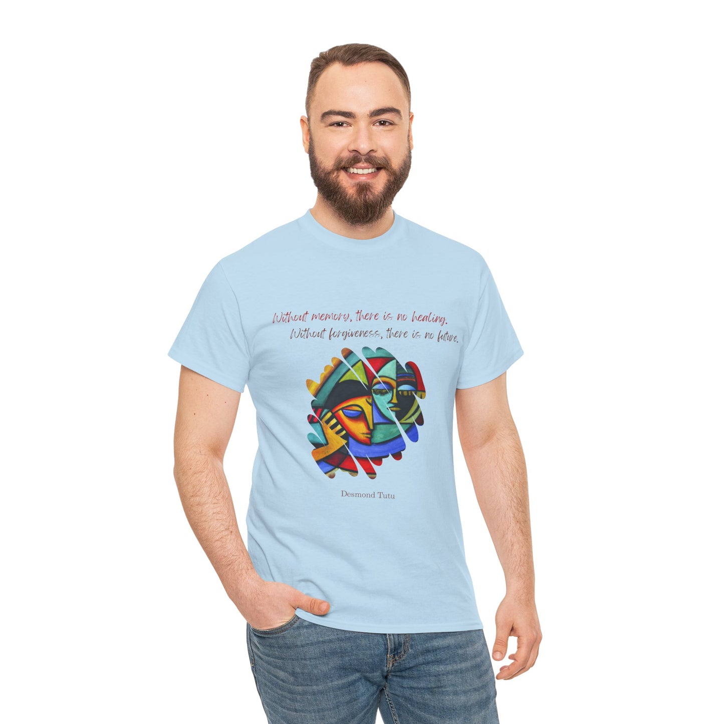 The Healing Journey T-Shirt: Remember to Forgive"Without memory... no forgiveness" Desmond Tutu