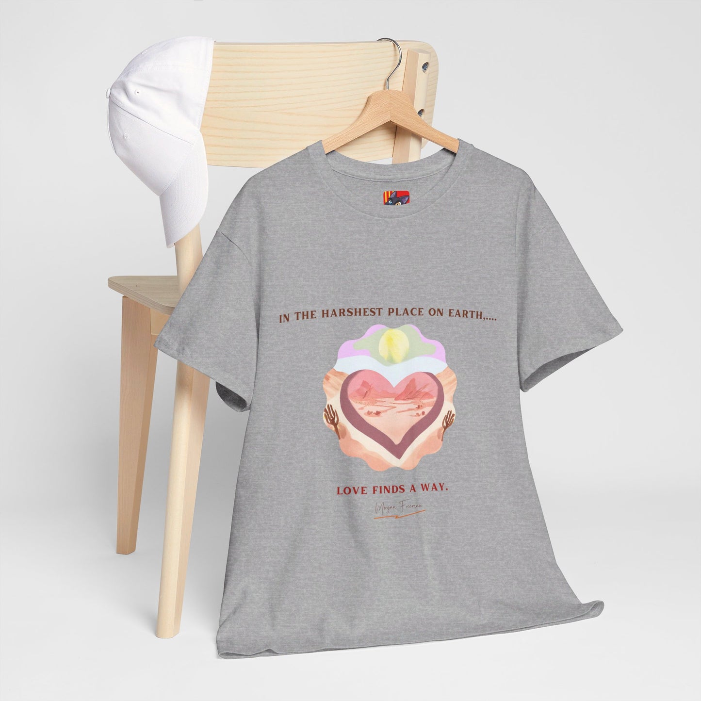 The Love Fighter T-Shirt: Love Conquers All"Love finds a way" Morgan Freeman