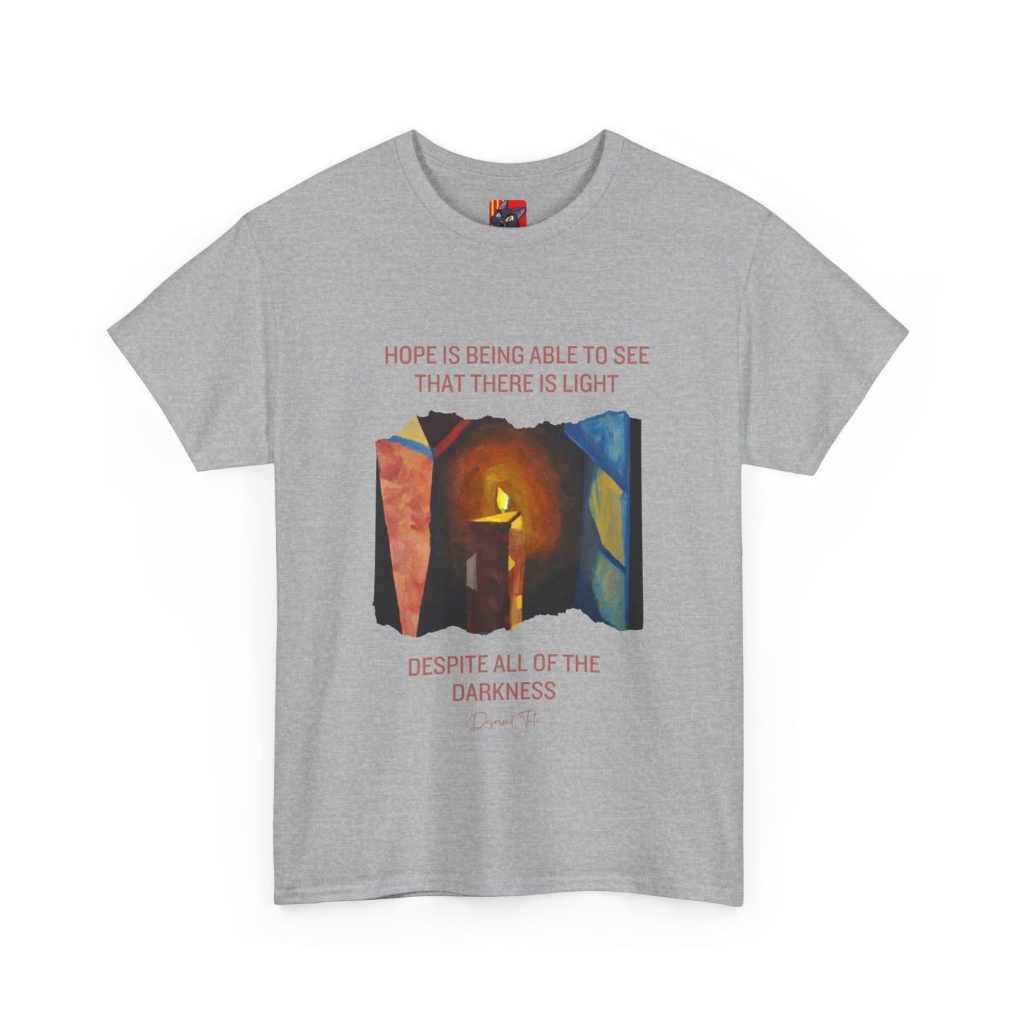 The Light Bringer T-Shirt: Find the Light Within"Hope is seeing light despite darkness" Desmond Tutu