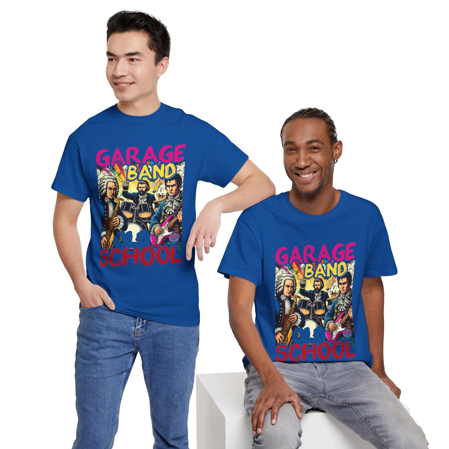 The Symphony of Life T-Shirt: Garage band old school Jack