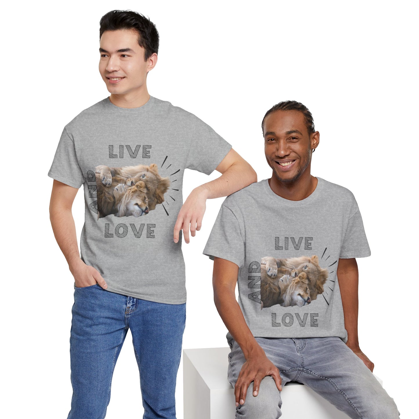 Live and Love: Simple Quote Tee Jack