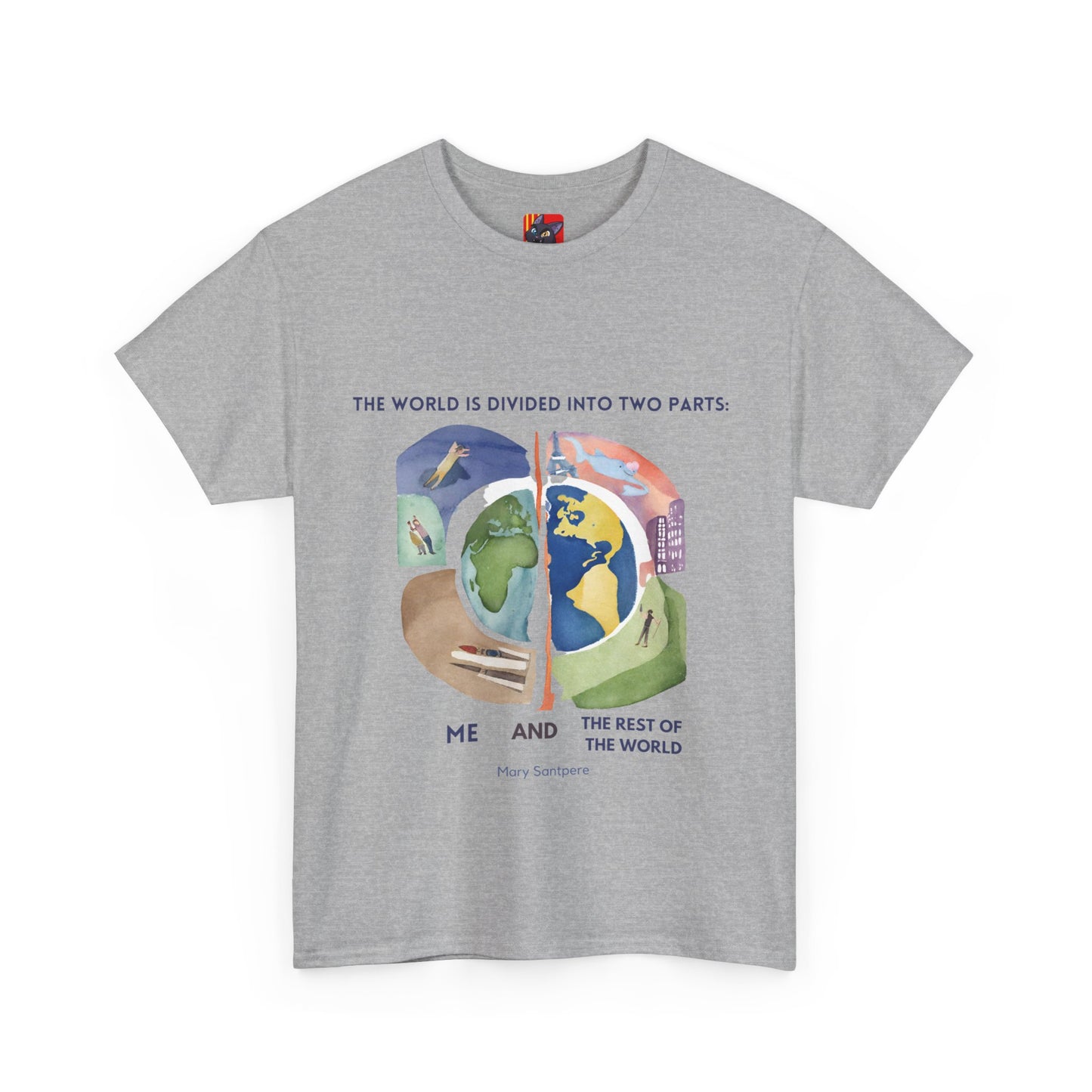 The United Soul T-Shirt: We Are One"World is divided... rest of the world"