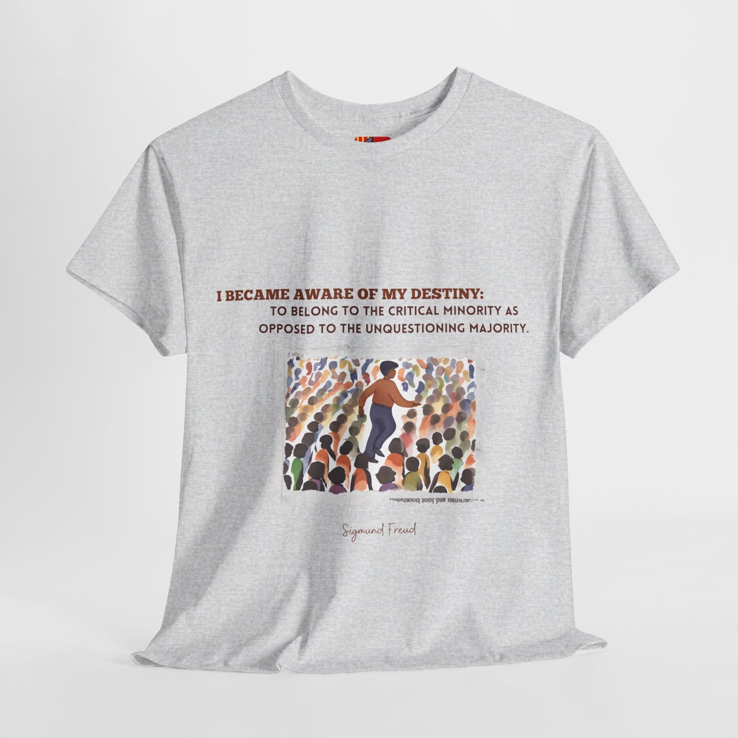 The Dissenter T-Shirt: Question Authority"Critical minority... unquestioning majority"