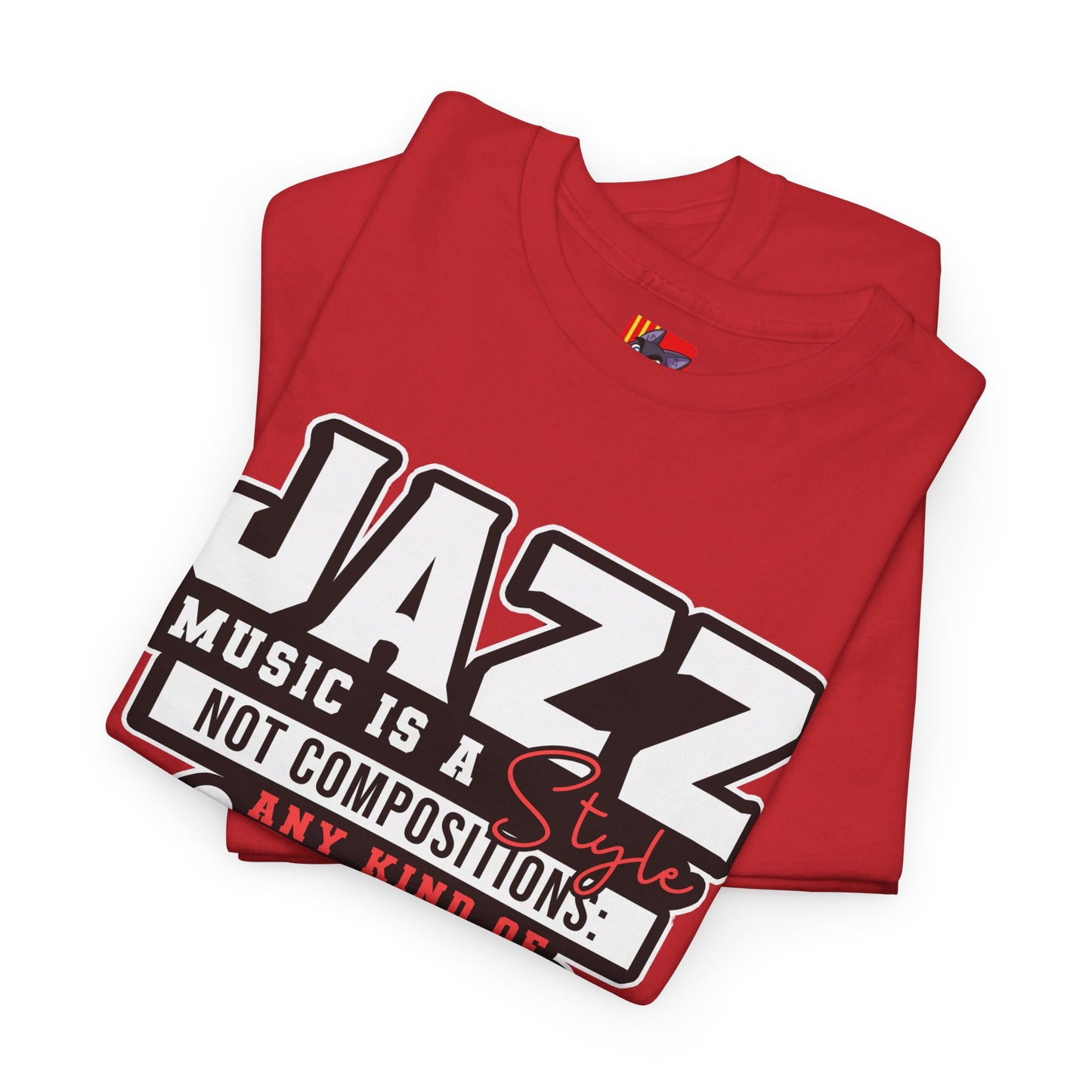 The History Buff T-Shirt: Jazz music is a style not composition Jelly Roll Morton