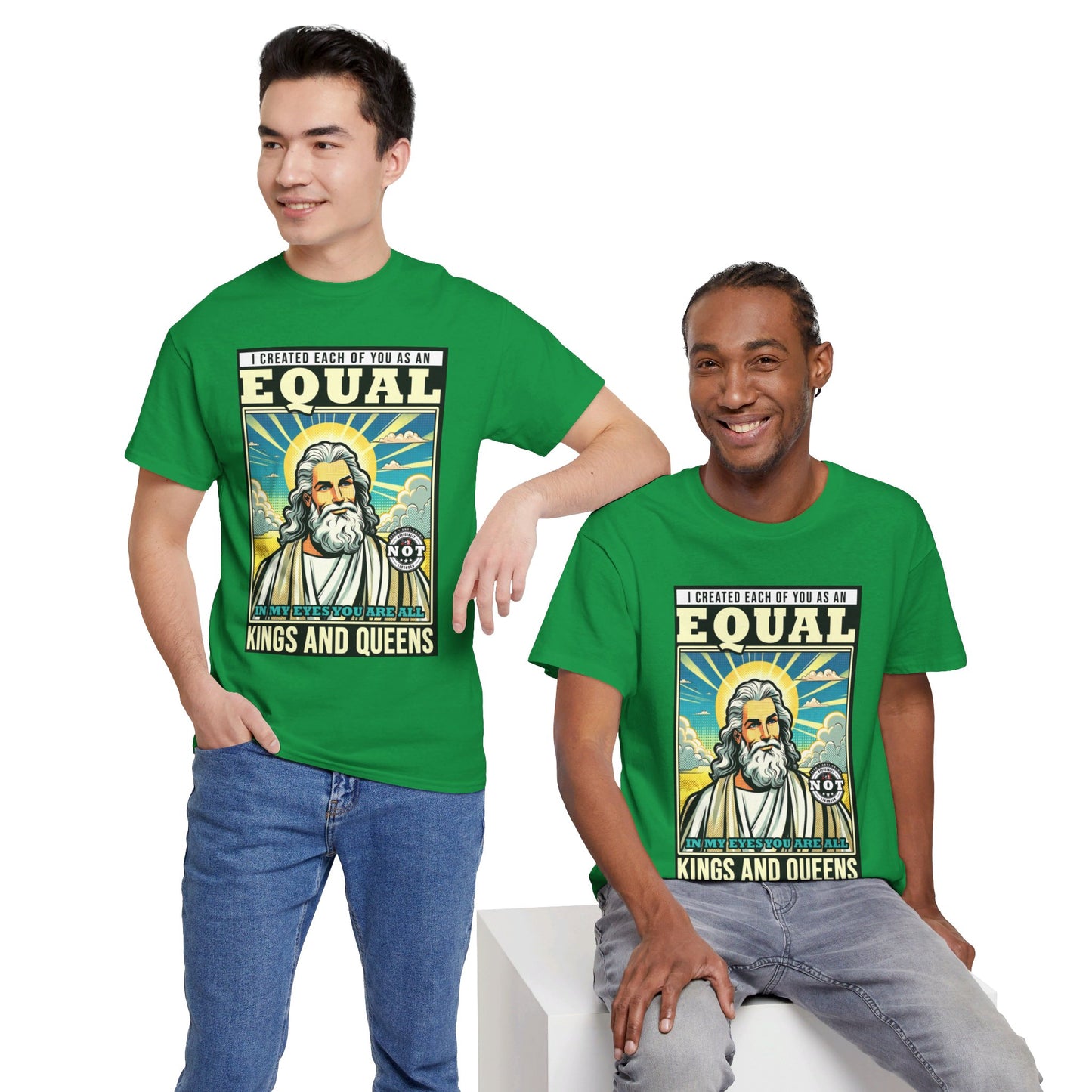 The Free Speech Advocate T-Shirt: I created each of as an equal in my eyes Jack