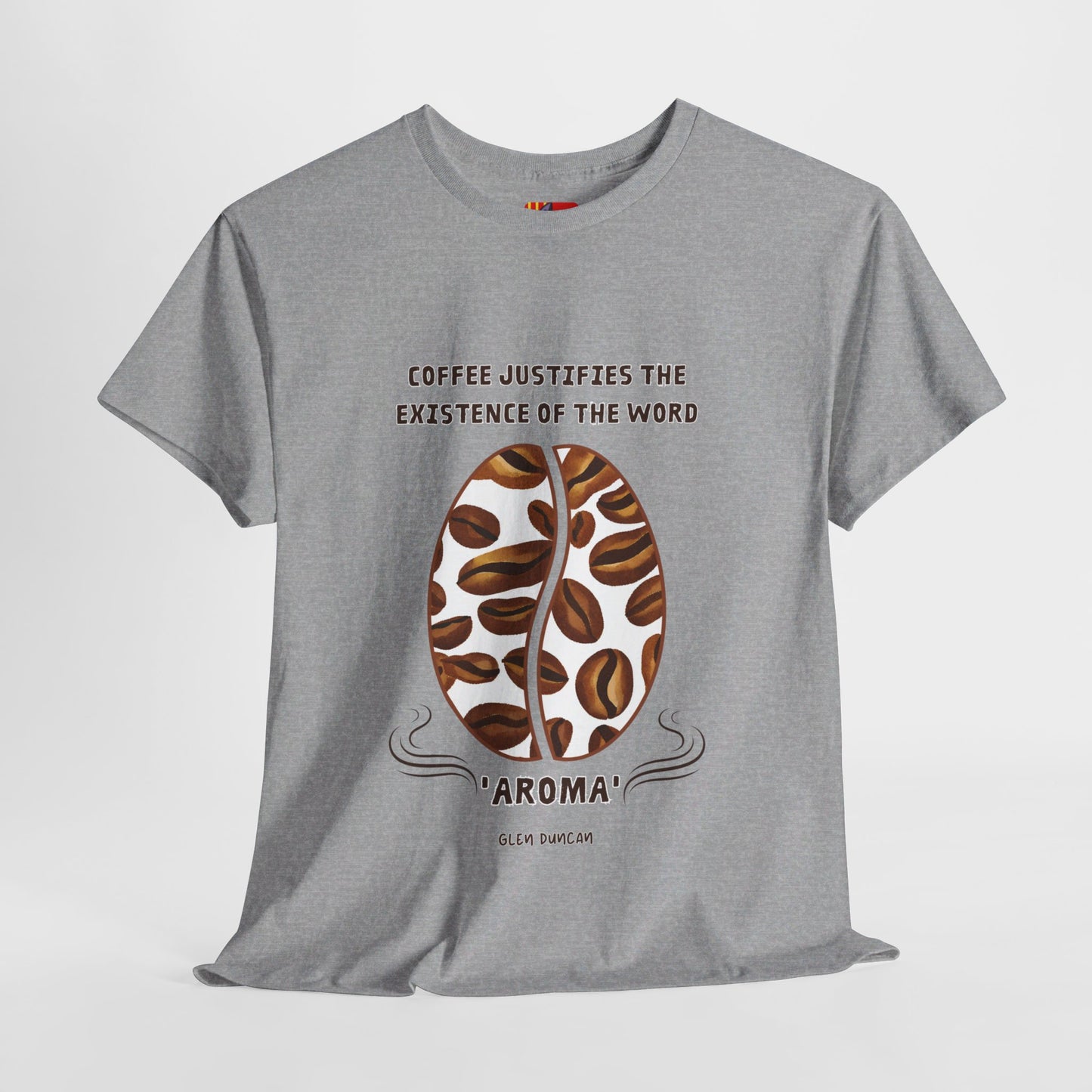 Coffee: The King of Aroma (Bold) General Coffee Love T-shirt