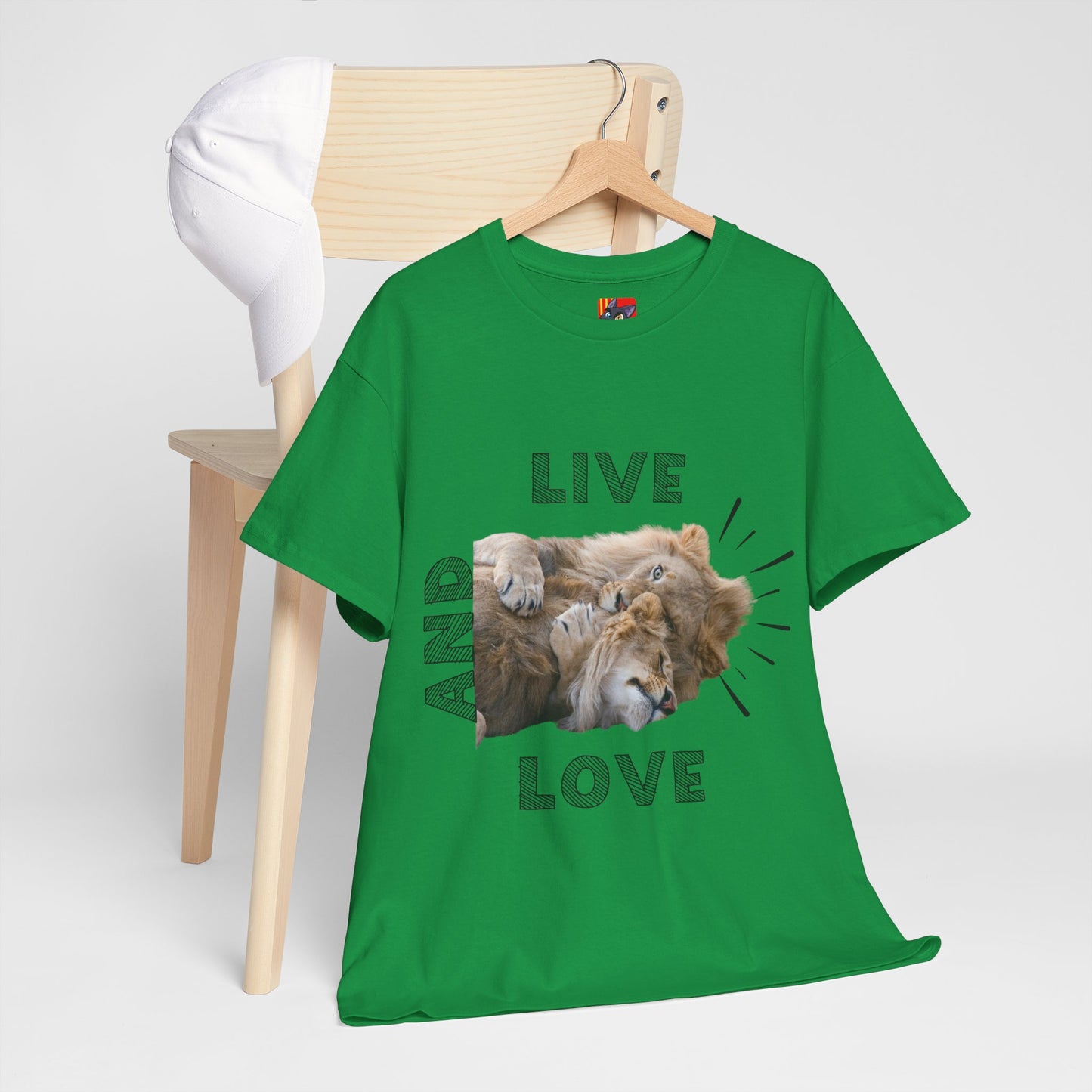 Live and Love: Simple Quote Tee Jack