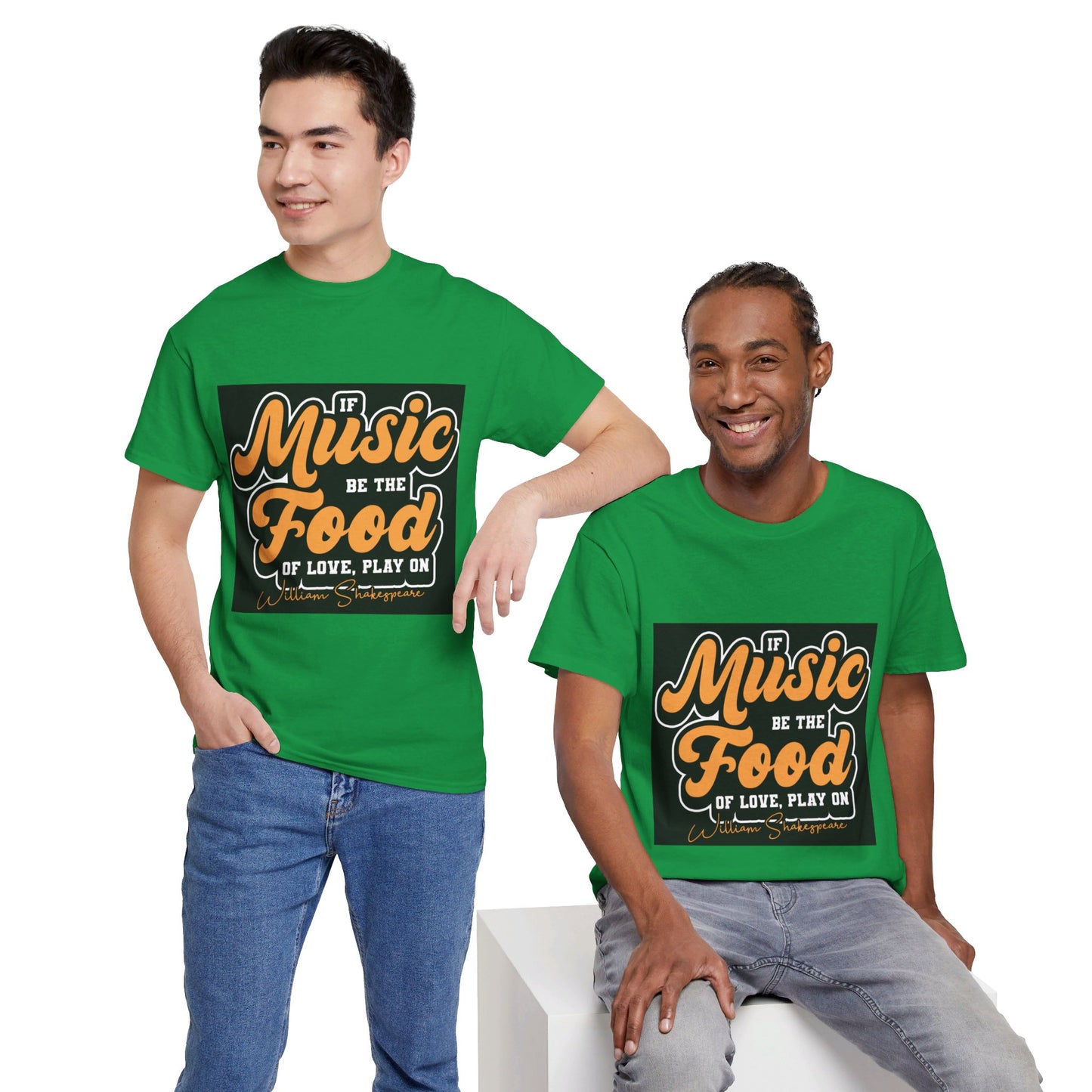 The Free Spirit T-Shirt: If music be the food of love, play on William Shakespeare