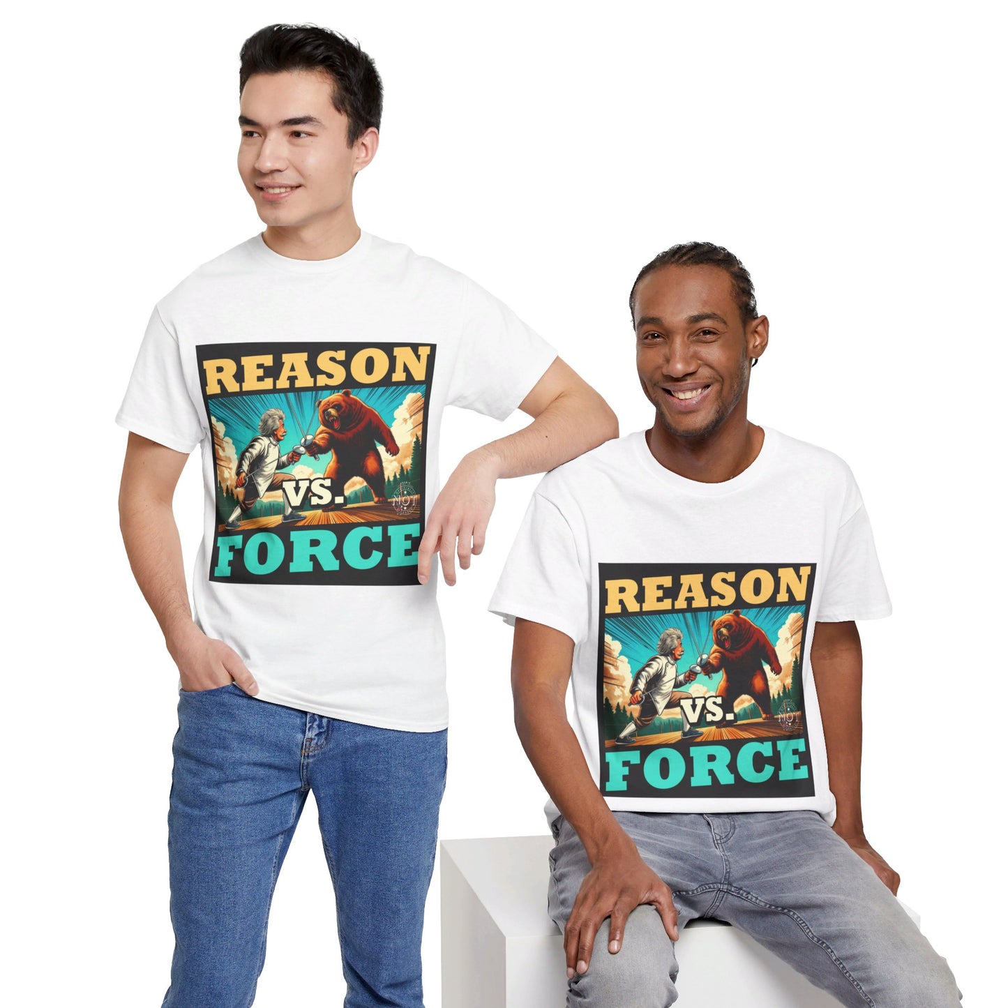 The Truth Seeker T-Shirt: Reason vs Force